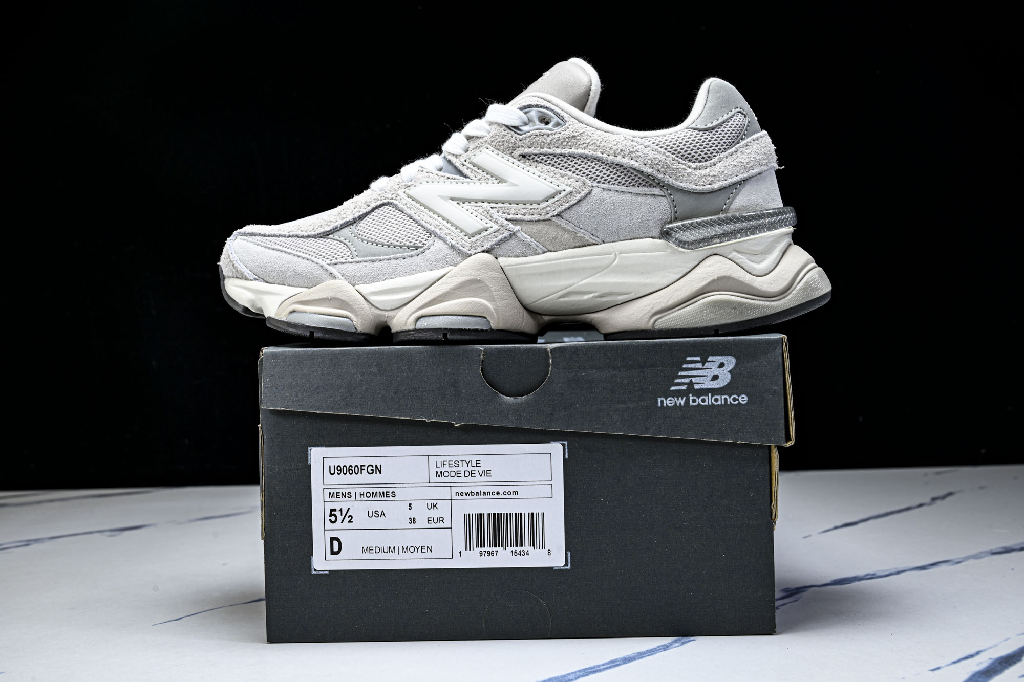 New Balance NB9060 联名款 复古休闲运动慢跑鞋U906OFGN #YZ010#鞋款灵感
