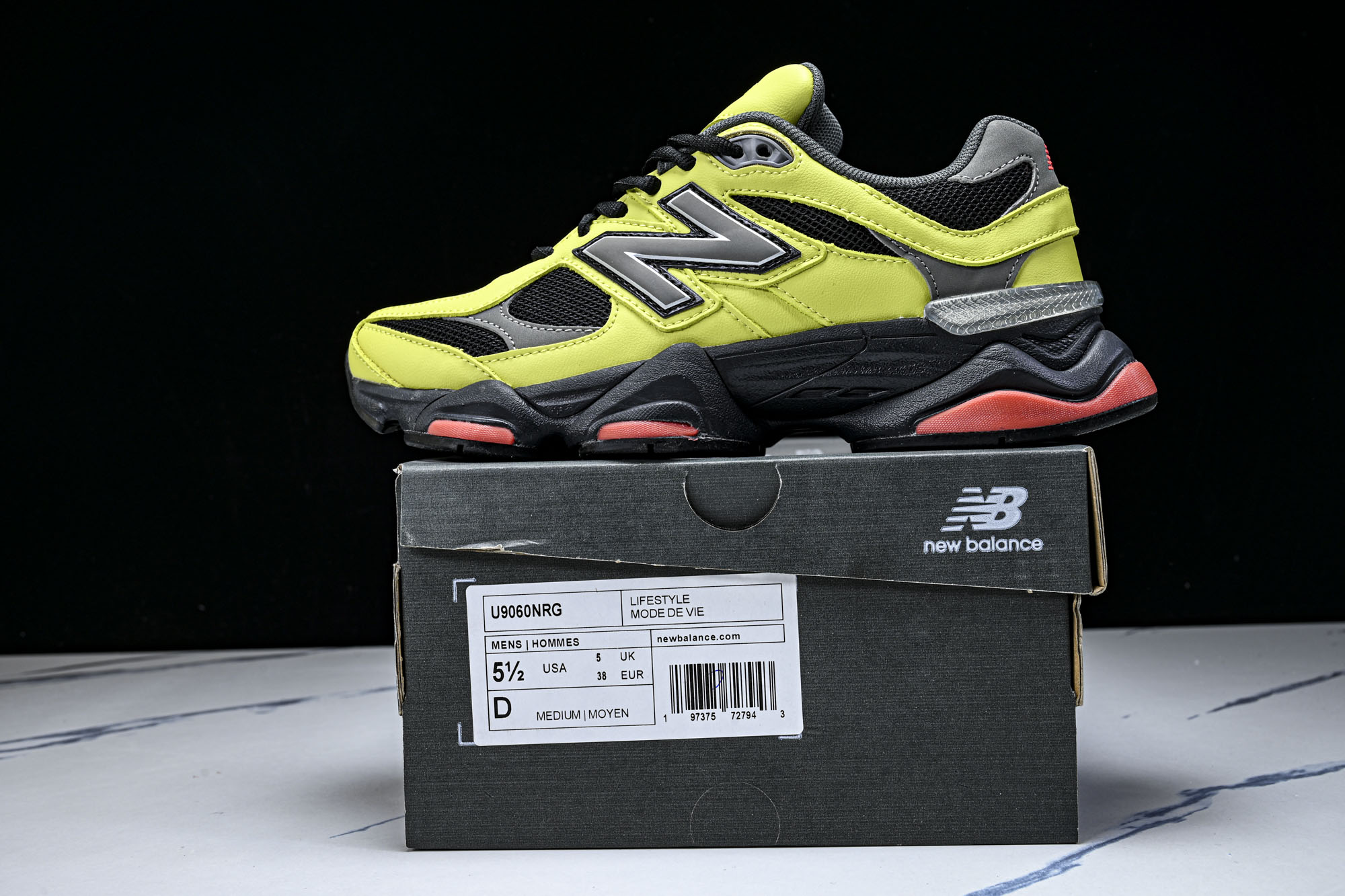 New Balance NB9060 联名款 复古休闲运动慢跑鞋U906ONRG #YZ010#鞋款灵感