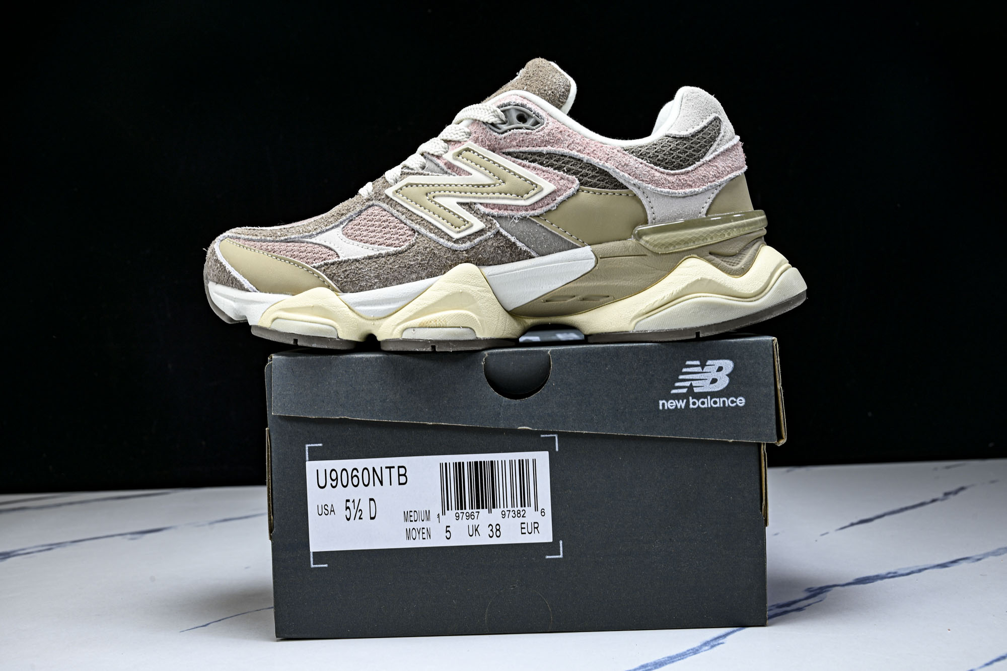 New Balance NB9060 联名款 复古休闲运动慢跑鞋U906ONTB #YZ010#鞋款灵感