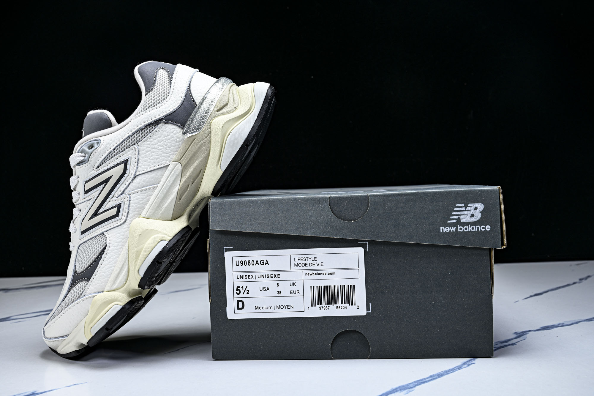 New Balance NB9060 联名款 复古休闲运动慢跑鞋U9060AGA #YZ010#鞋款灵感