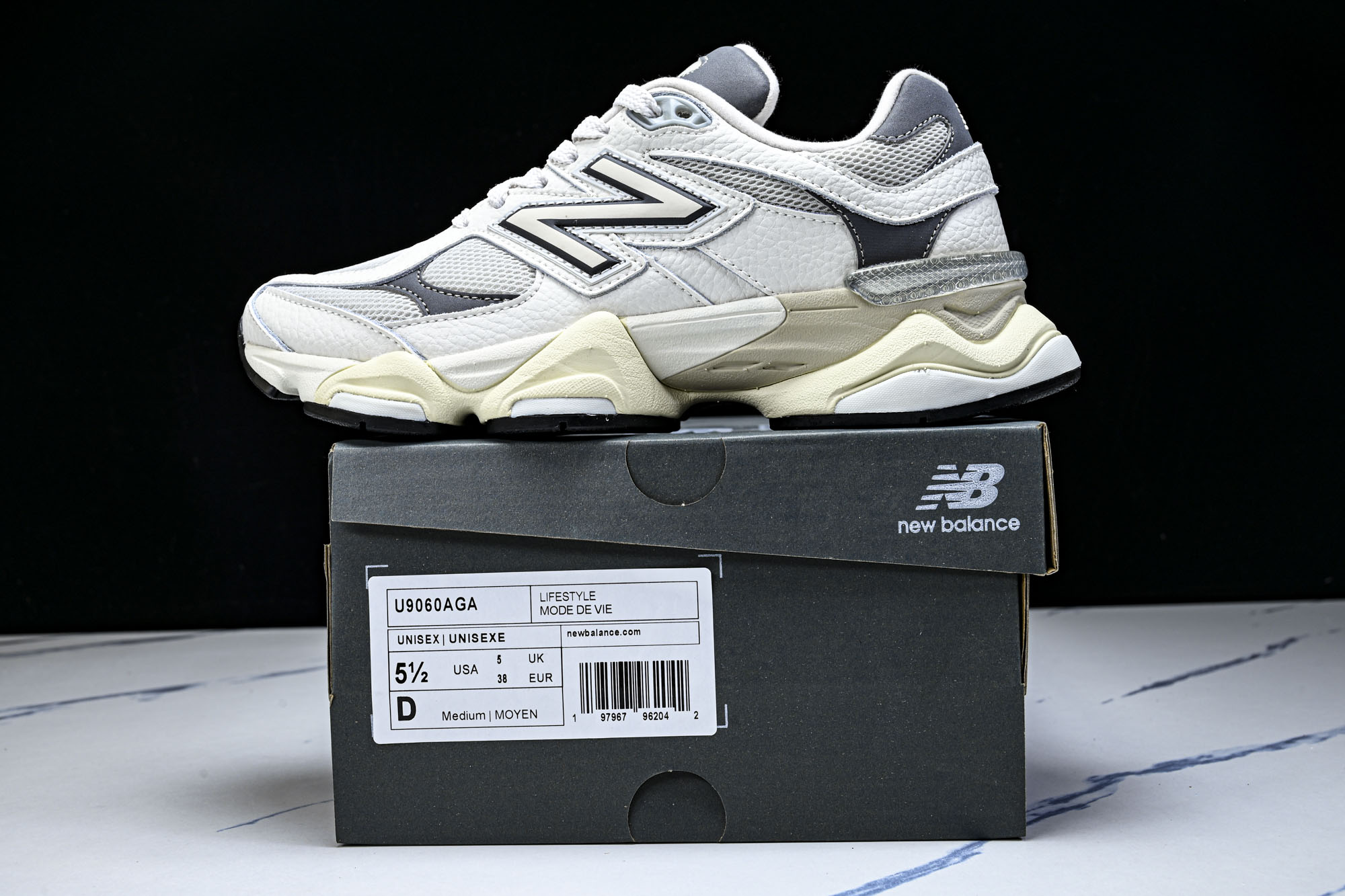 New Balance NB9060 联名款 复古休闲运动慢跑鞋U9060AGA #YZ010#鞋款灵感