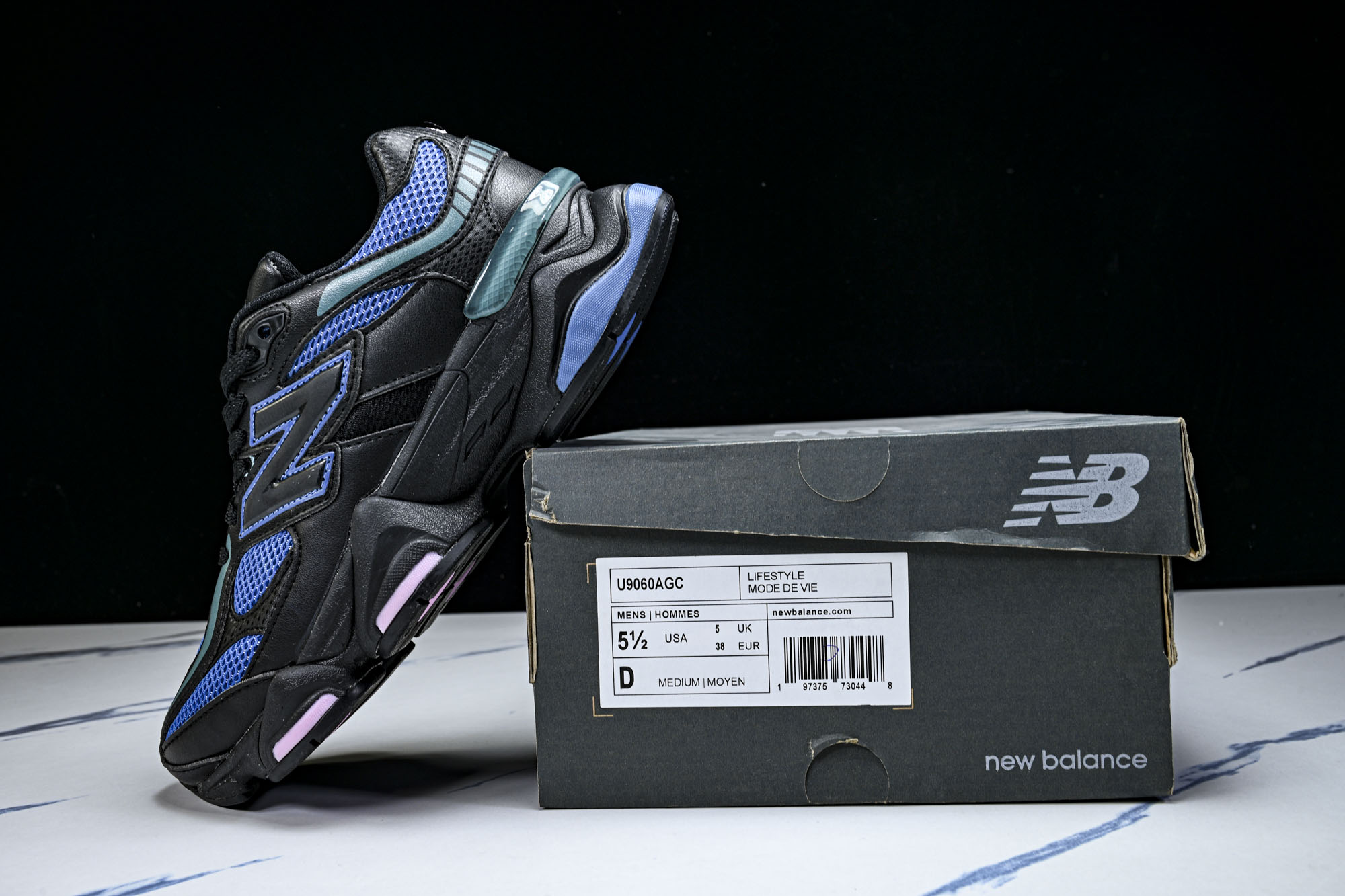 New Balance NB9060 联名款 复古休闲运动慢跑鞋U9060AGC #YZ010#鞋款灵感