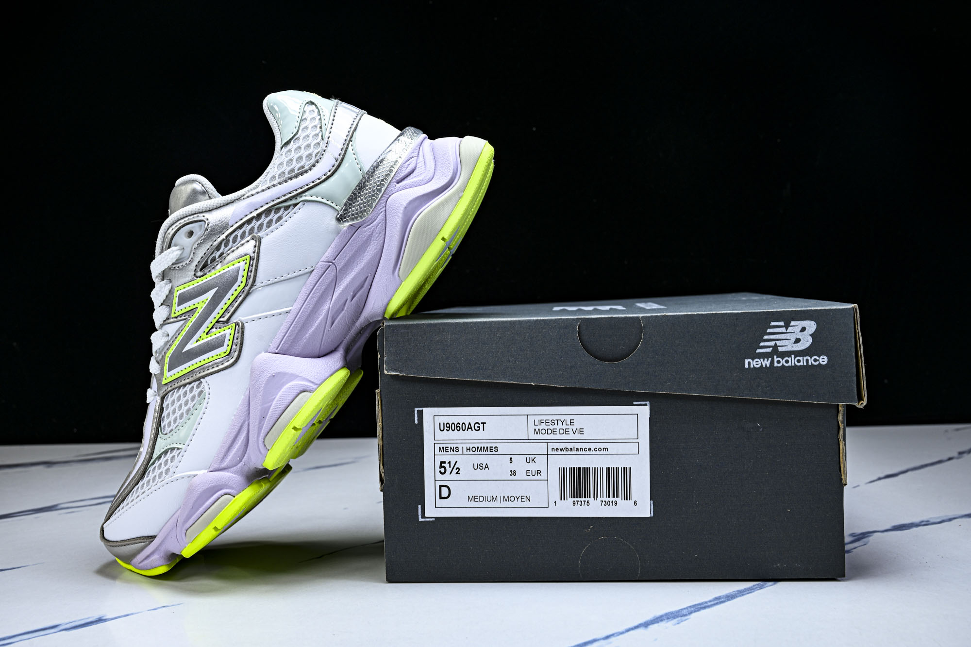 New Balance NB9060 联名款 复古休闲运动慢跑鞋U9060AGT #YZ010#鞋款灵感