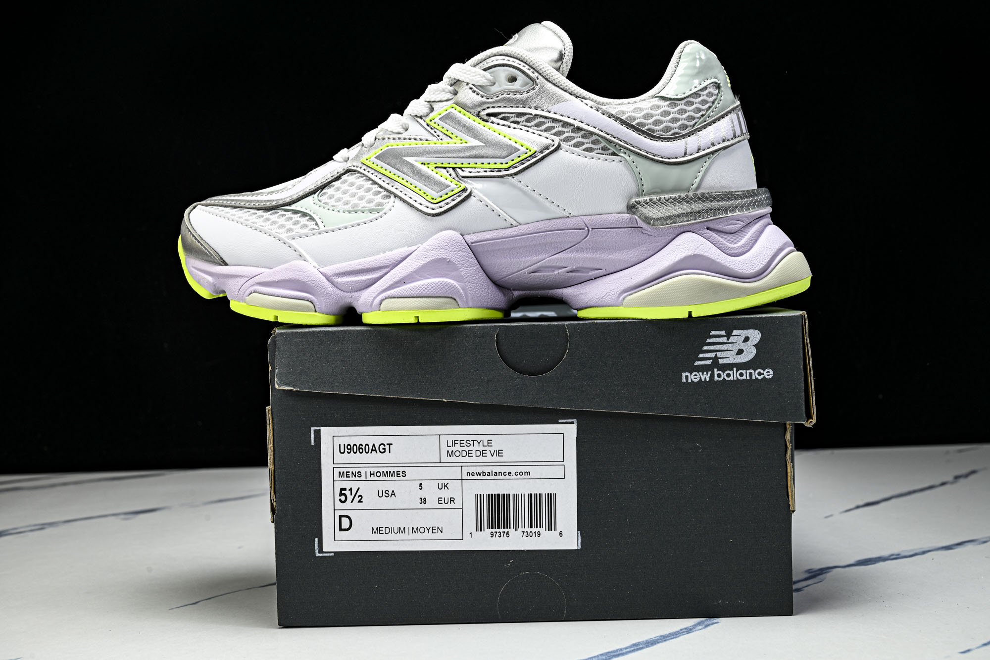 New Balance NB9060 联名款 复古休闲运动慢跑鞋U9060AGT #YZ010#鞋款灵感