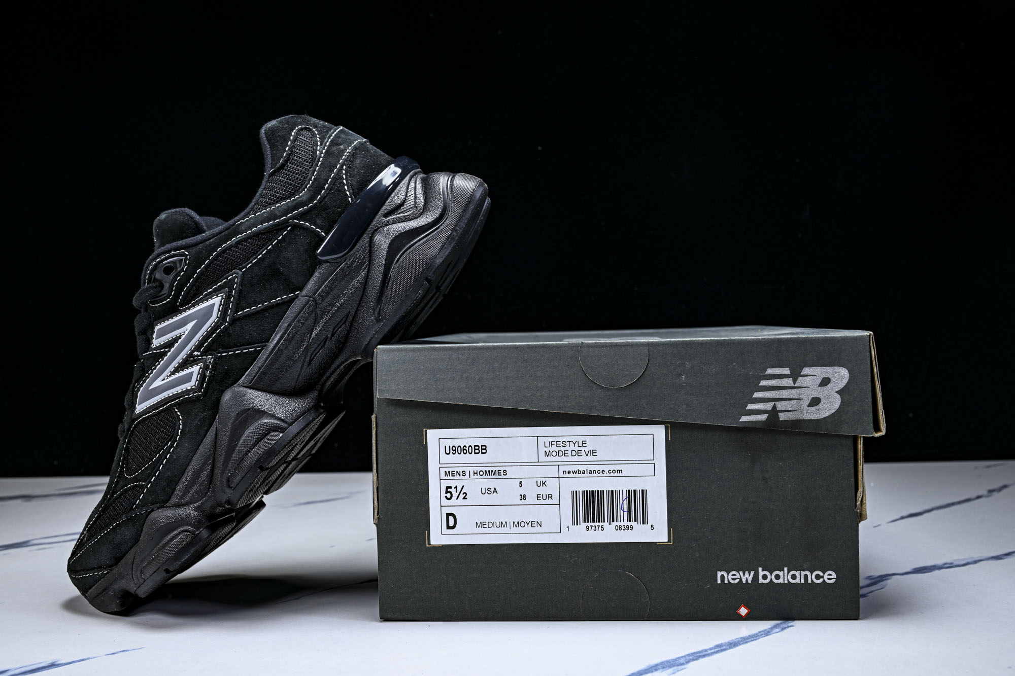 New Balance NB9060 联名款 复古休闲运动慢跑鞋U9060BB #YZ010#鞋款灵感源