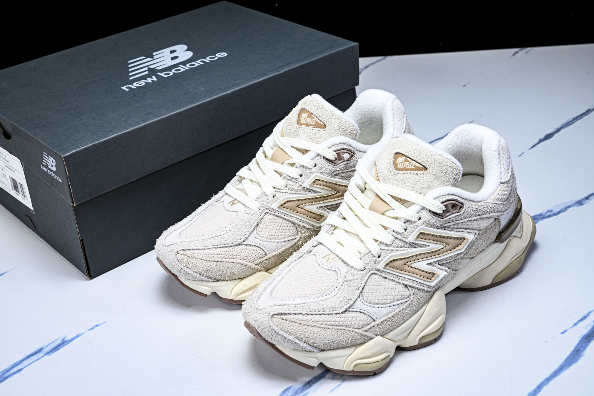 New Balance NB9060 联名款 复古休闲运动慢跑鞋U9060CCB #YZ010#鞋款灵感