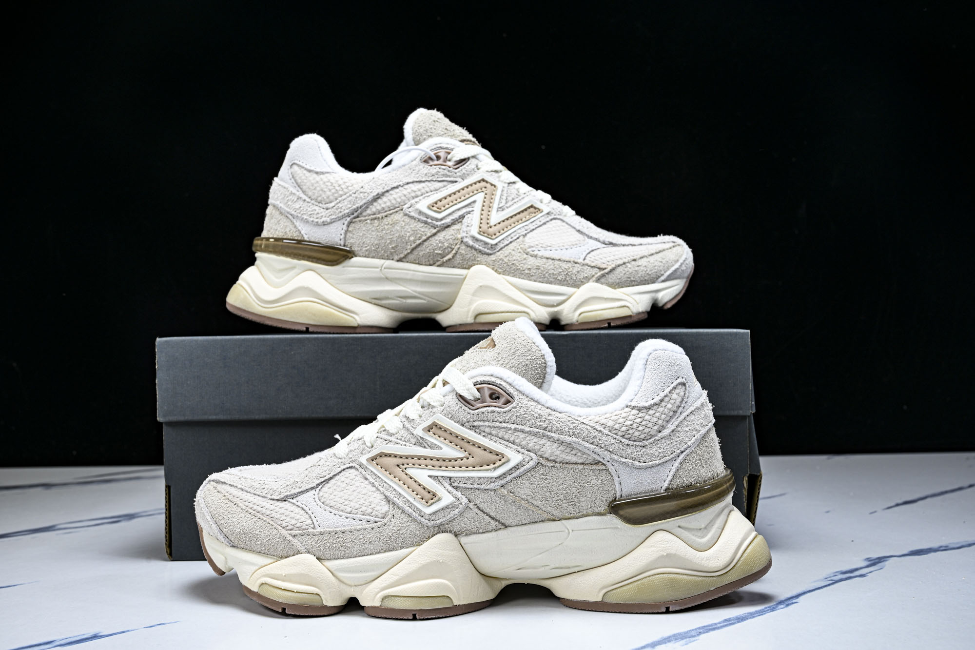 New Balance NB9060 联名款 复古休闲运动慢跑鞋U9060CCB #YZ010#鞋款灵感