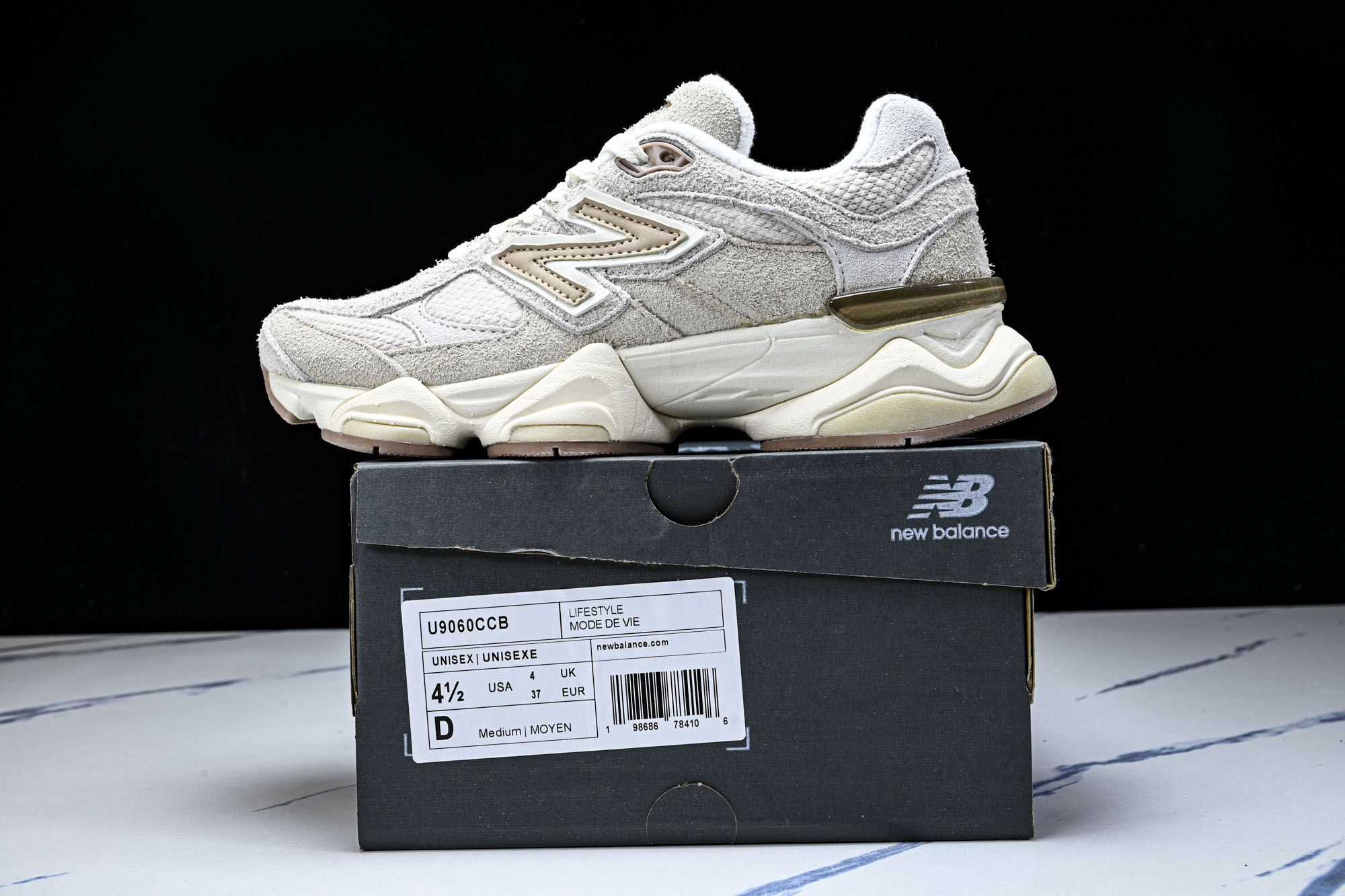 New Balance NB9060 联名款 复古休闲运动慢跑鞋U9060CCB #YZ010#鞋款灵感