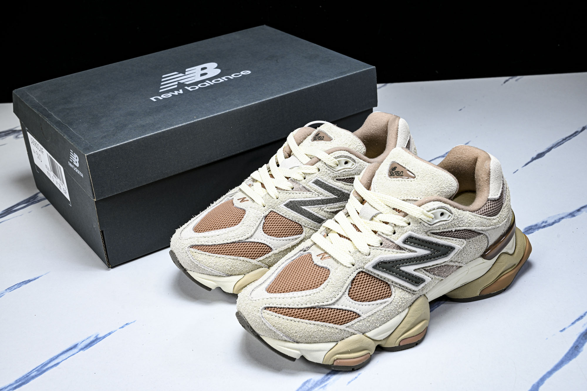 New Balance NB9060 联名款 复古休闲运动慢跑鞋U9060CWF #YZ010#鞋款灵感