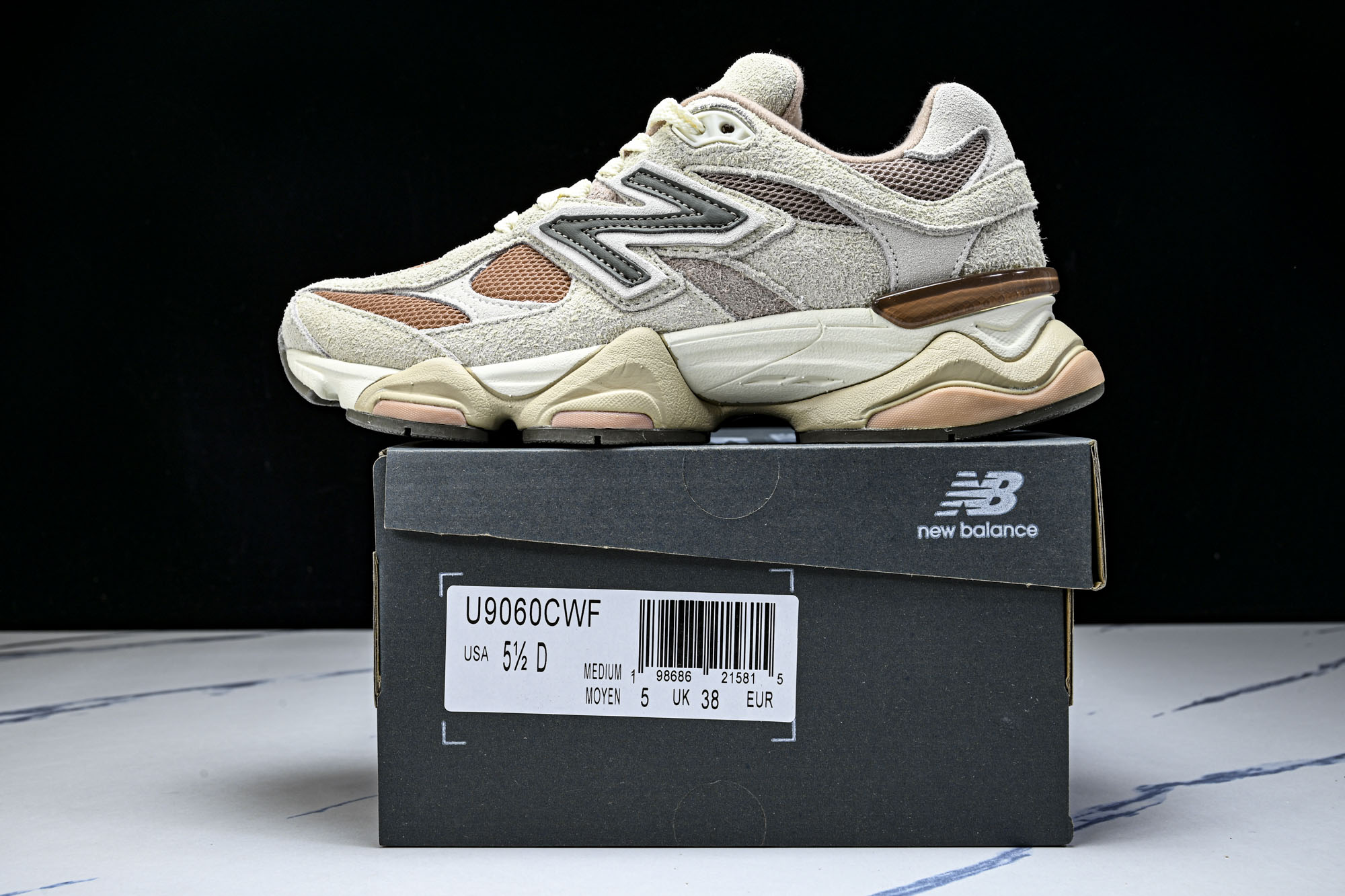 New Balance NB9060 联名款 复古休闲运动慢跑鞋U9060CWF #YZ010#鞋款灵感