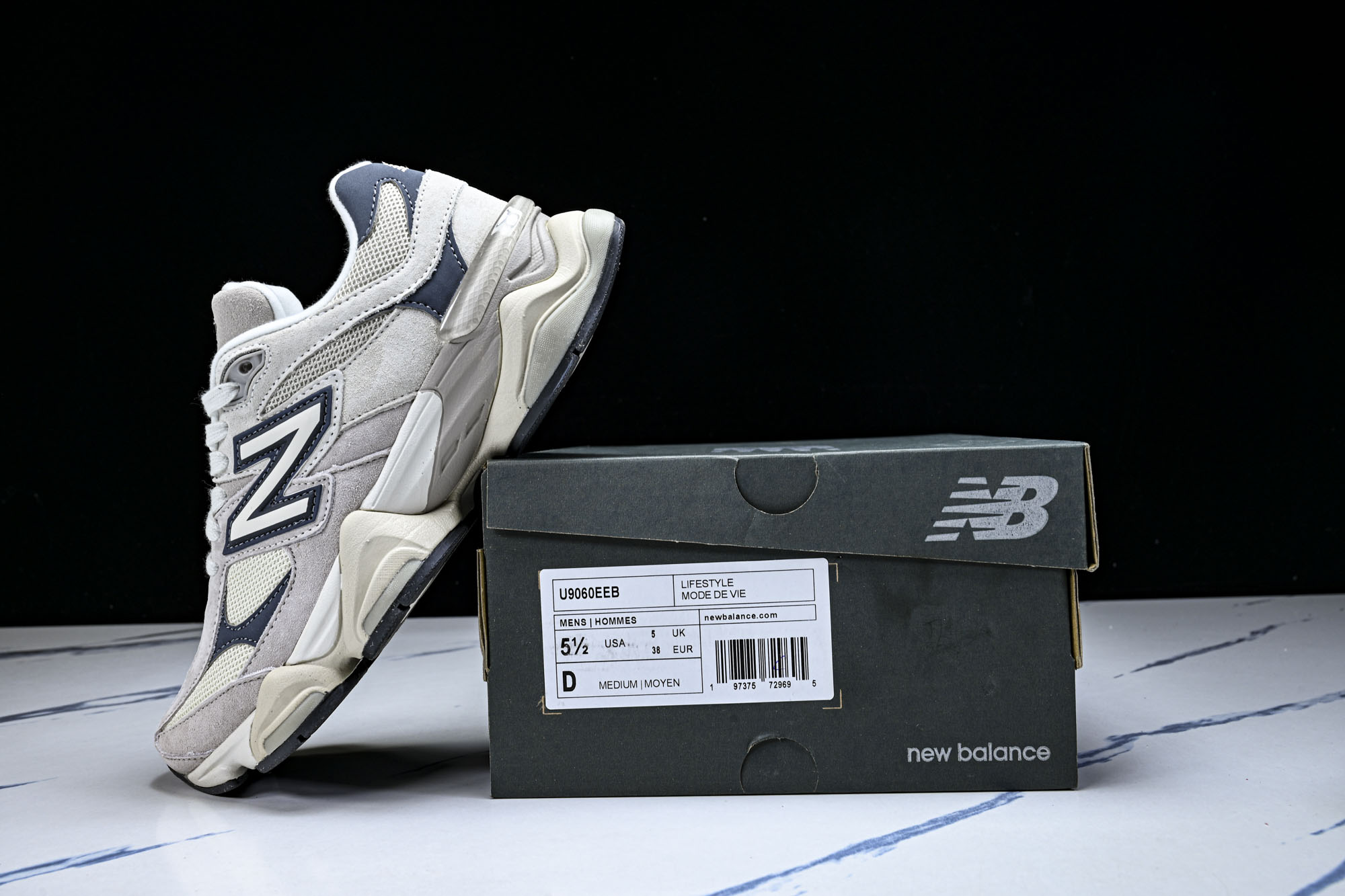 New Balance NB9060 联名款 复古休闲运动慢跑鞋U9060EEB #YZ010#鞋款灵感