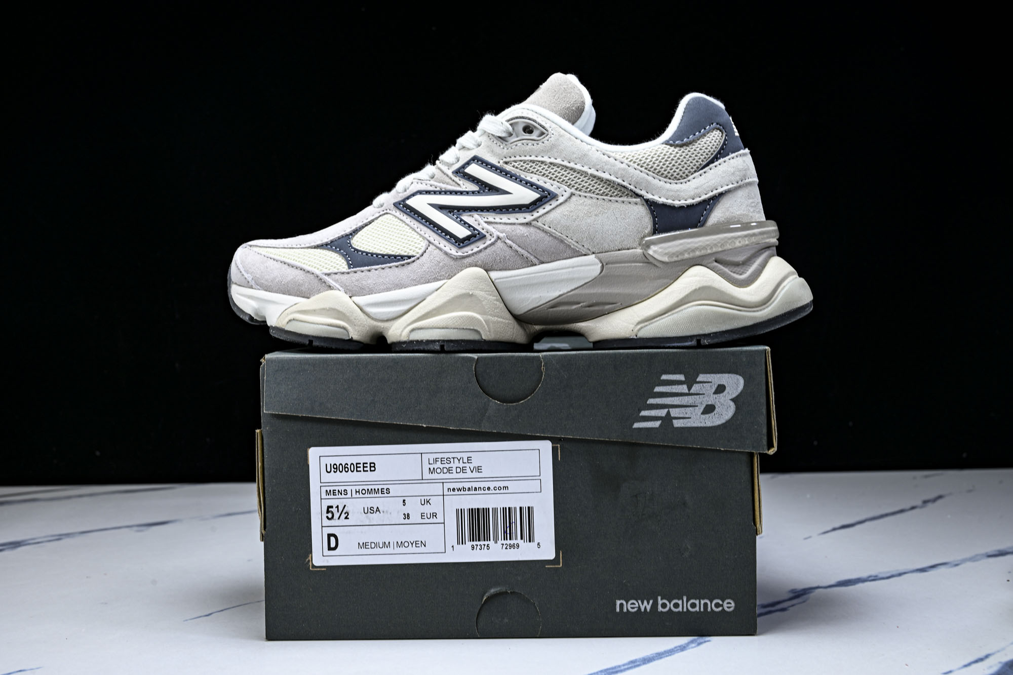New Balance NB9060 联名款 复古休闲运动慢跑鞋U9060EEB #YZ010#鞋款灵感