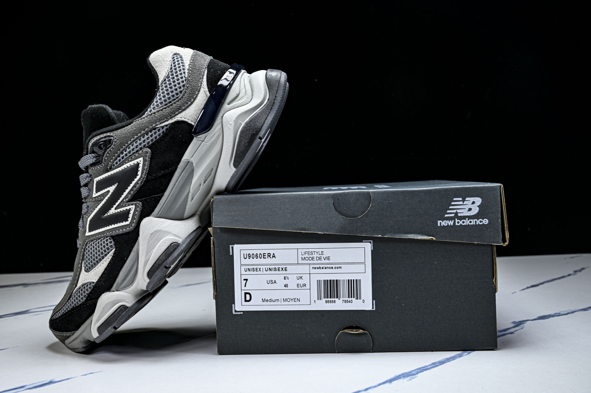 New Balance NB9060 联名款 复古休闲运动慢跑鞋U9060ERA #YZ010#鞋款灵感