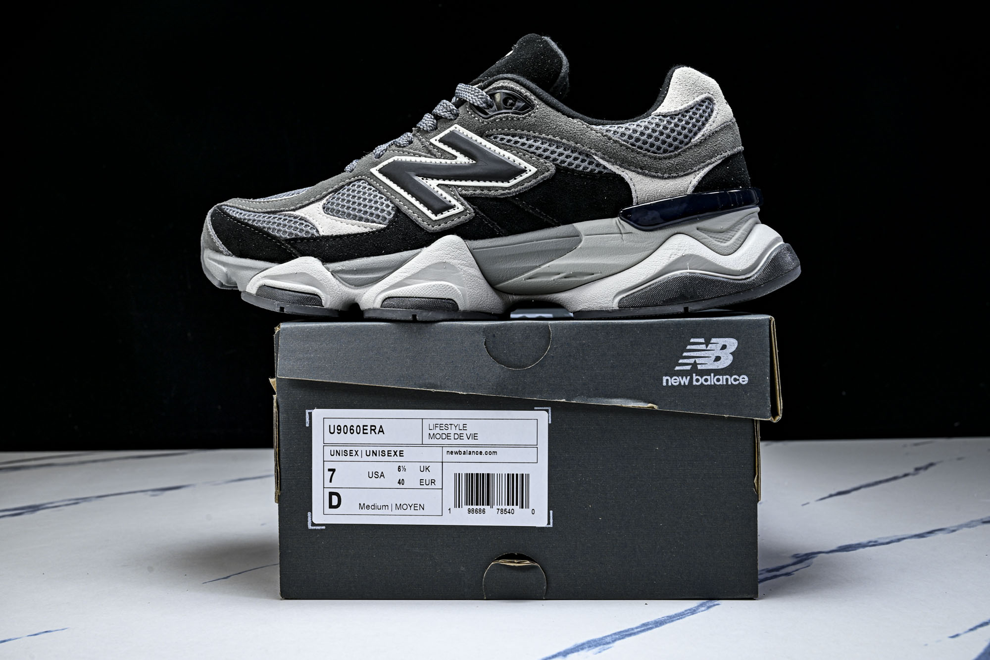 New Balance NB9060 联名款 复古休闲运动慢跑鞋U9060ERA #YZ010#鞋款灵感