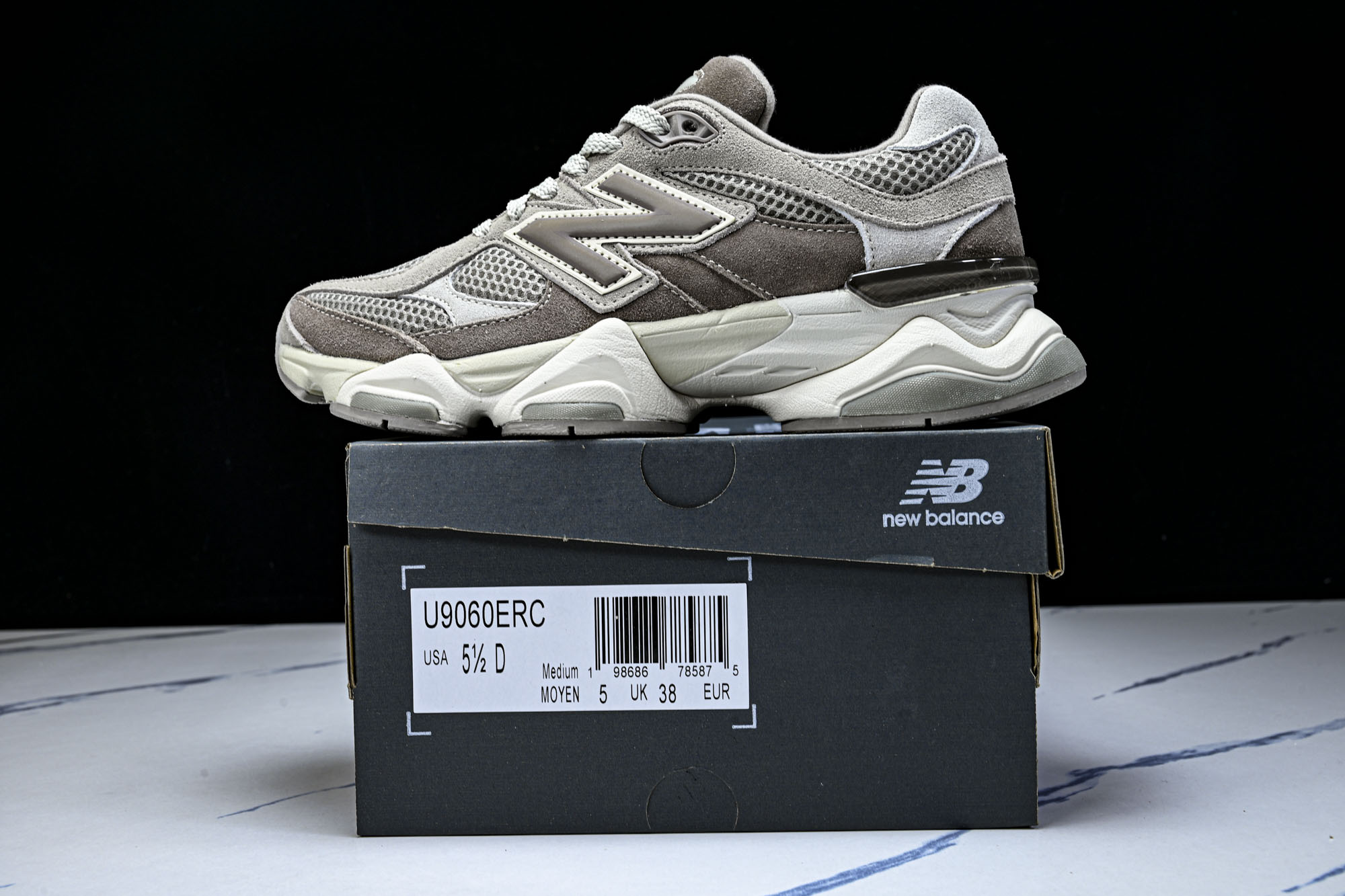 New Balance NB9060 联名款 复古休闲运动慢跑鞋U9060ERC #YZ010#鞋款灵感