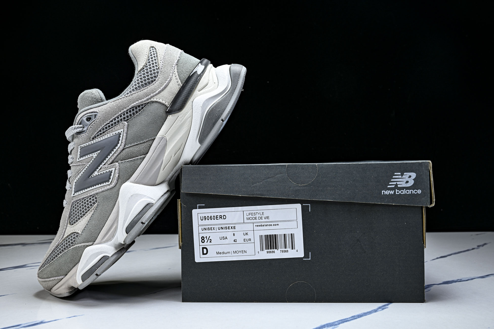 New Balance NB9060 联名款 复古休闲运动慢跑鞋U9060ERD #YZ010#鞋款灵感