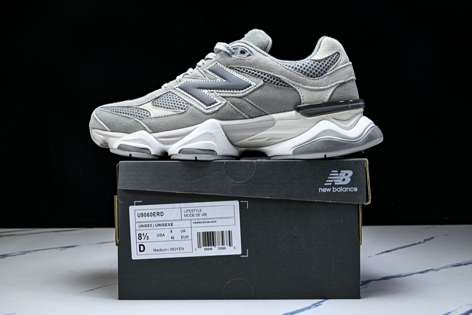 New Balance NB9060 联名款 复古休闲运动慢跑鞋U9060ERD #YZ010#鞋款灵感