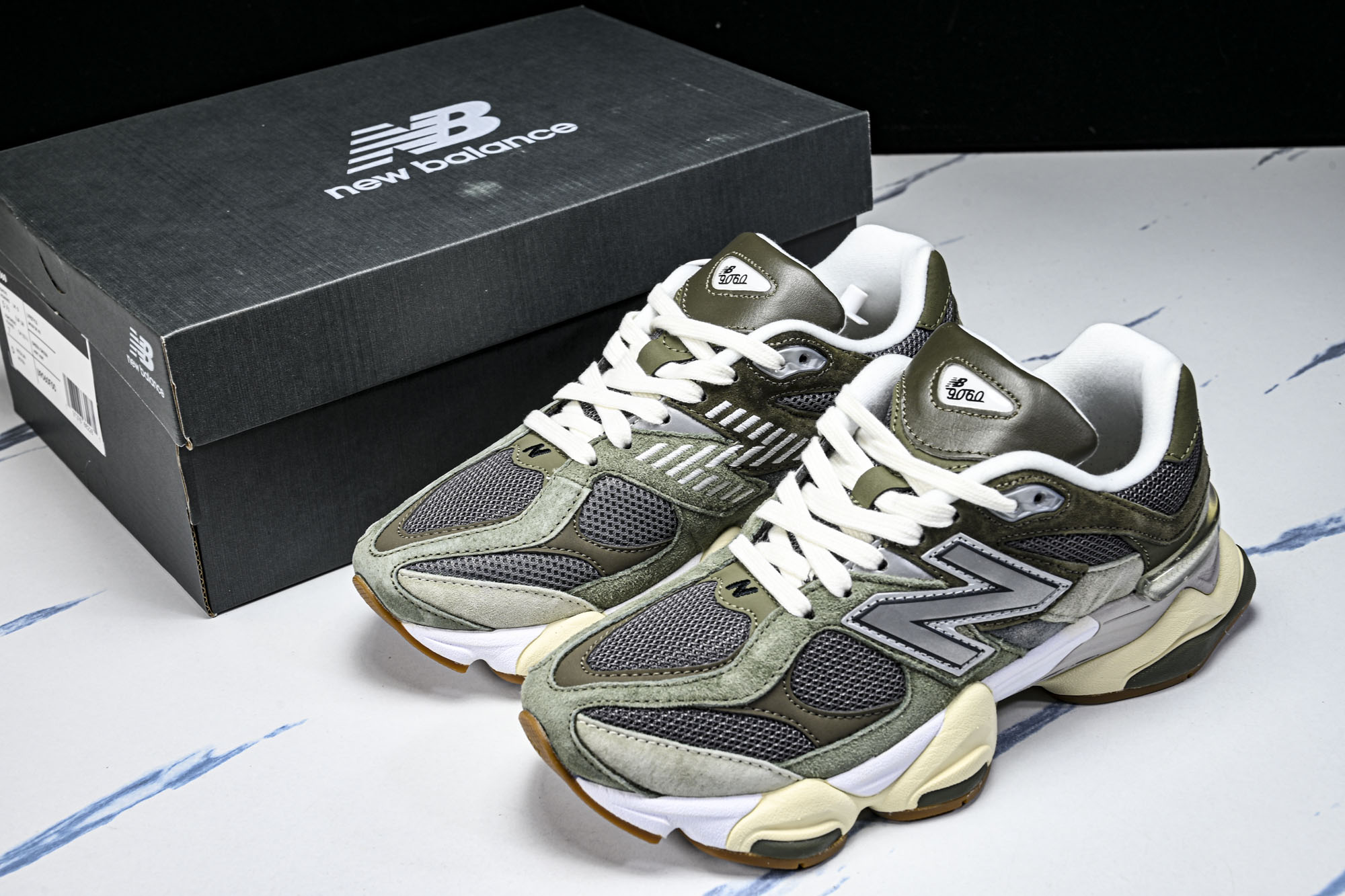 New Balance NB9060 联名款 复古休闲运动慢跑鞋U9060F0C #YZ010#鞋款灵感