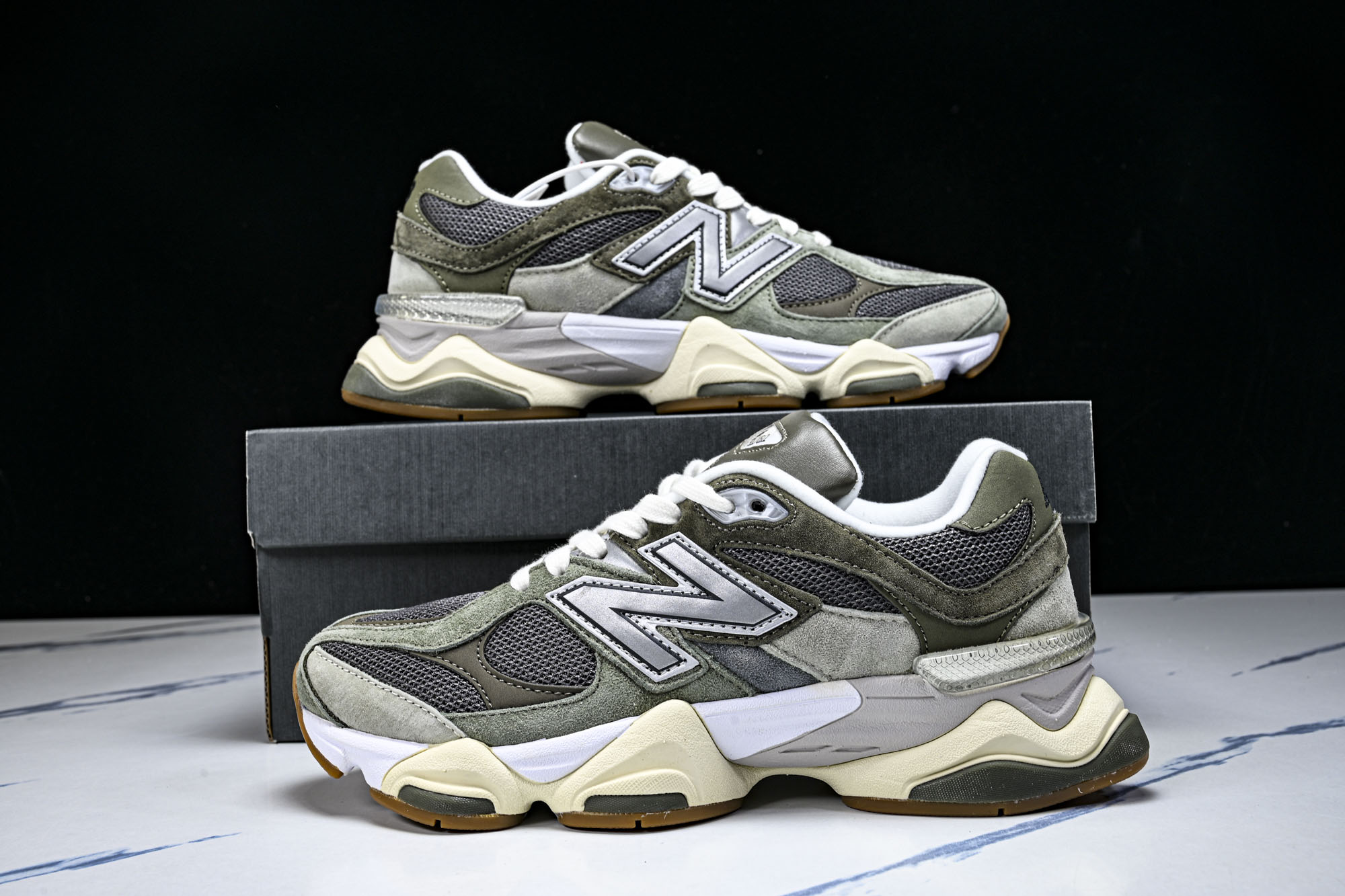 New Balance NB9060 联名款 复古休闲运动慢跑鞋U9060F0C #YZ010#鞋款灵感