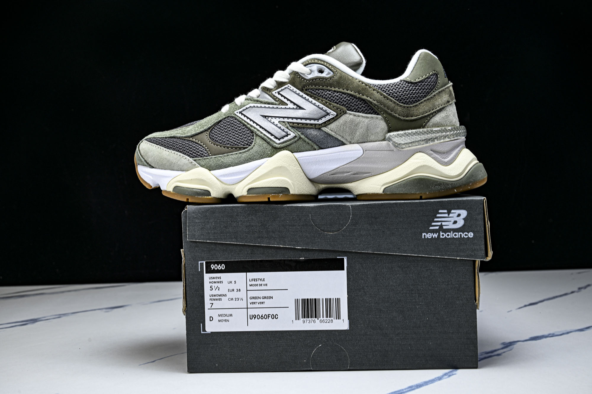 New Balance NB9060 联名款 复古休闲运动慢跑鞋U9060F0C #YZ010#鞋款灵感