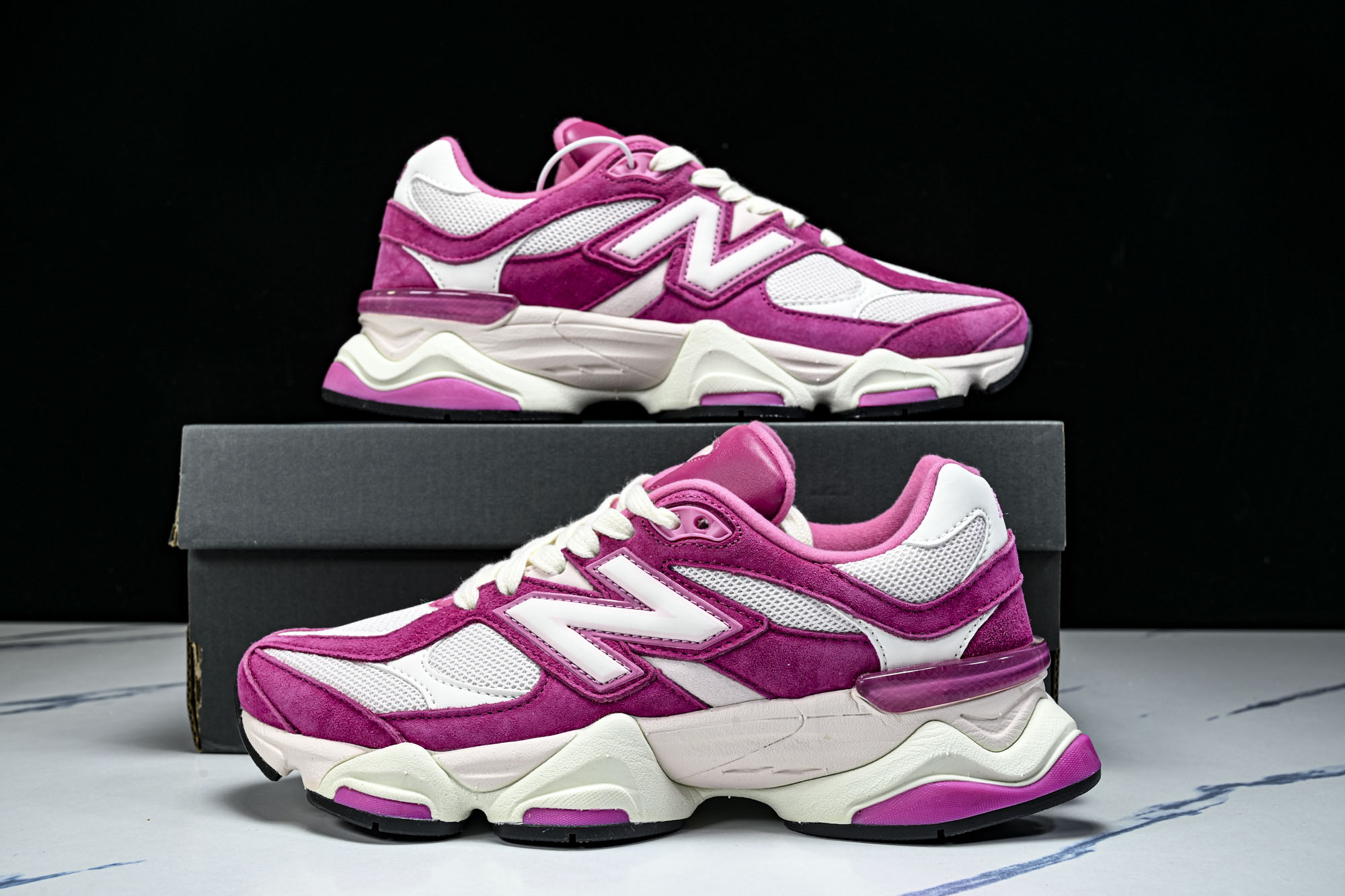 New Balance NB9060 联名款 复古休闲运动慢跑鞋U9060FP #YZ010#鞋款灵感源