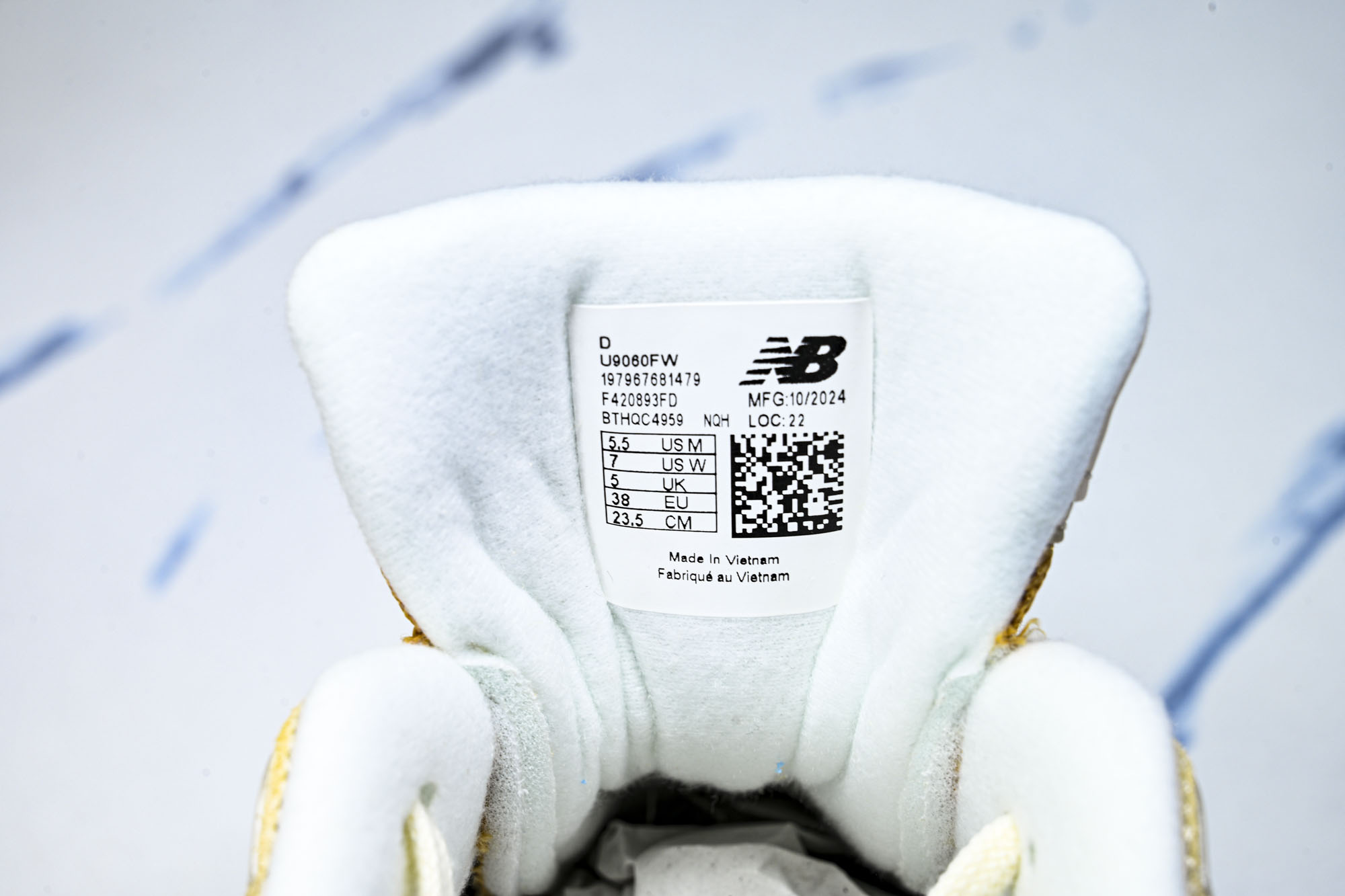 New Balance NB9060 联名款 复古休闲运动慢跑鞋U9060FW #YZ010#鞋款灵感源