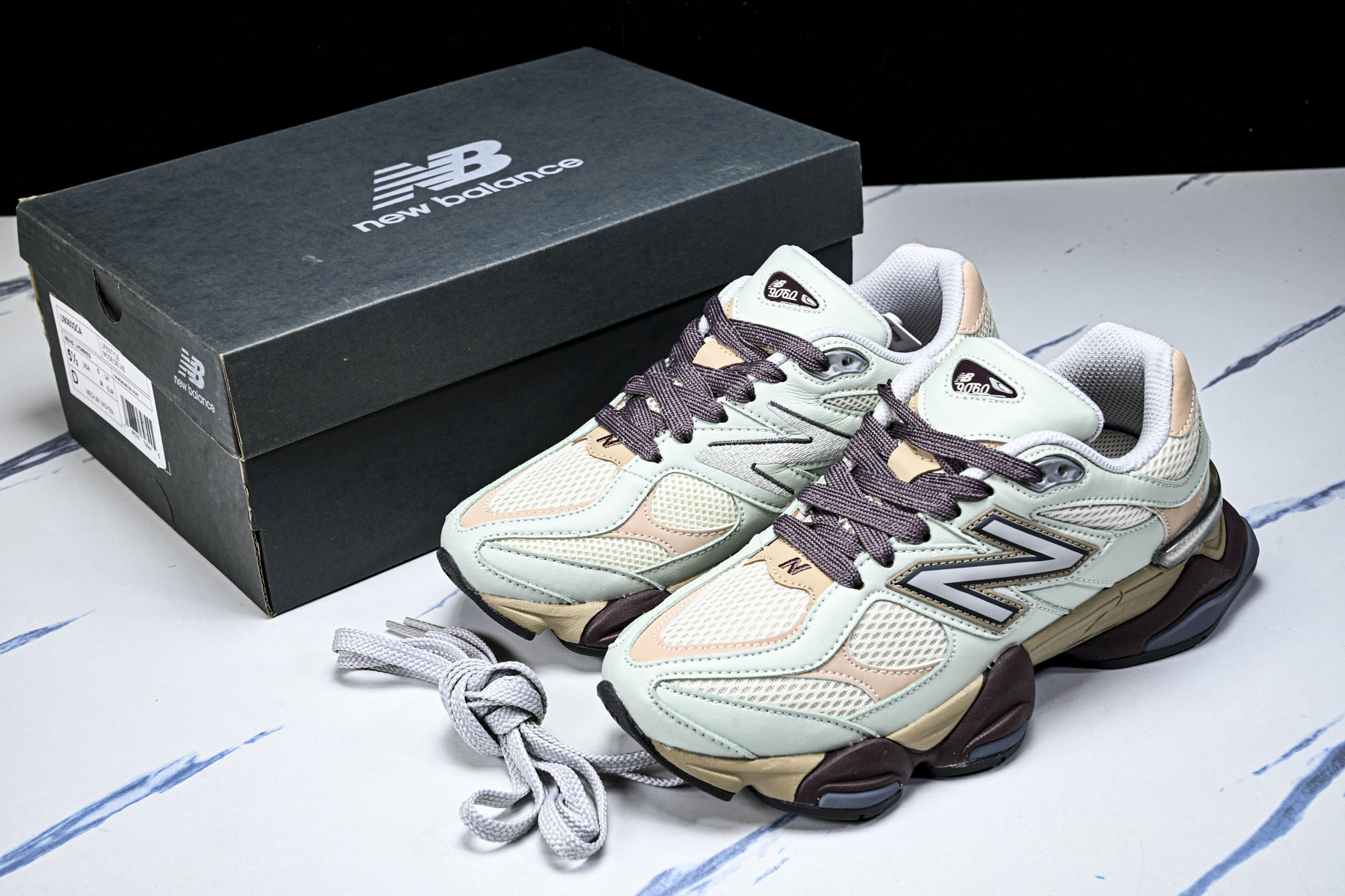 New Balance NB9060 联名款 复古休闲运动慢跑鞋U9060GCA #YZ010#鞋款灵感