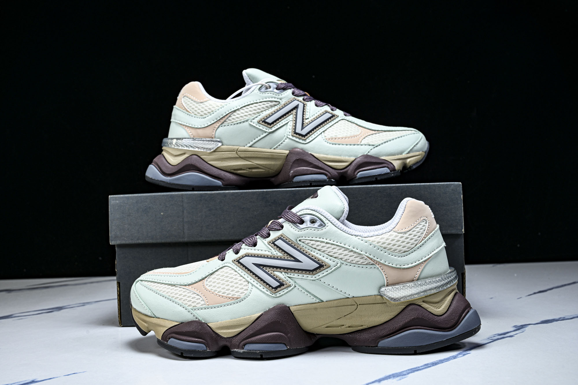 New Balance NB9060 联名款 复古休闲运动慢跑鞋U9060GCA #YZ010#鞋款灵感