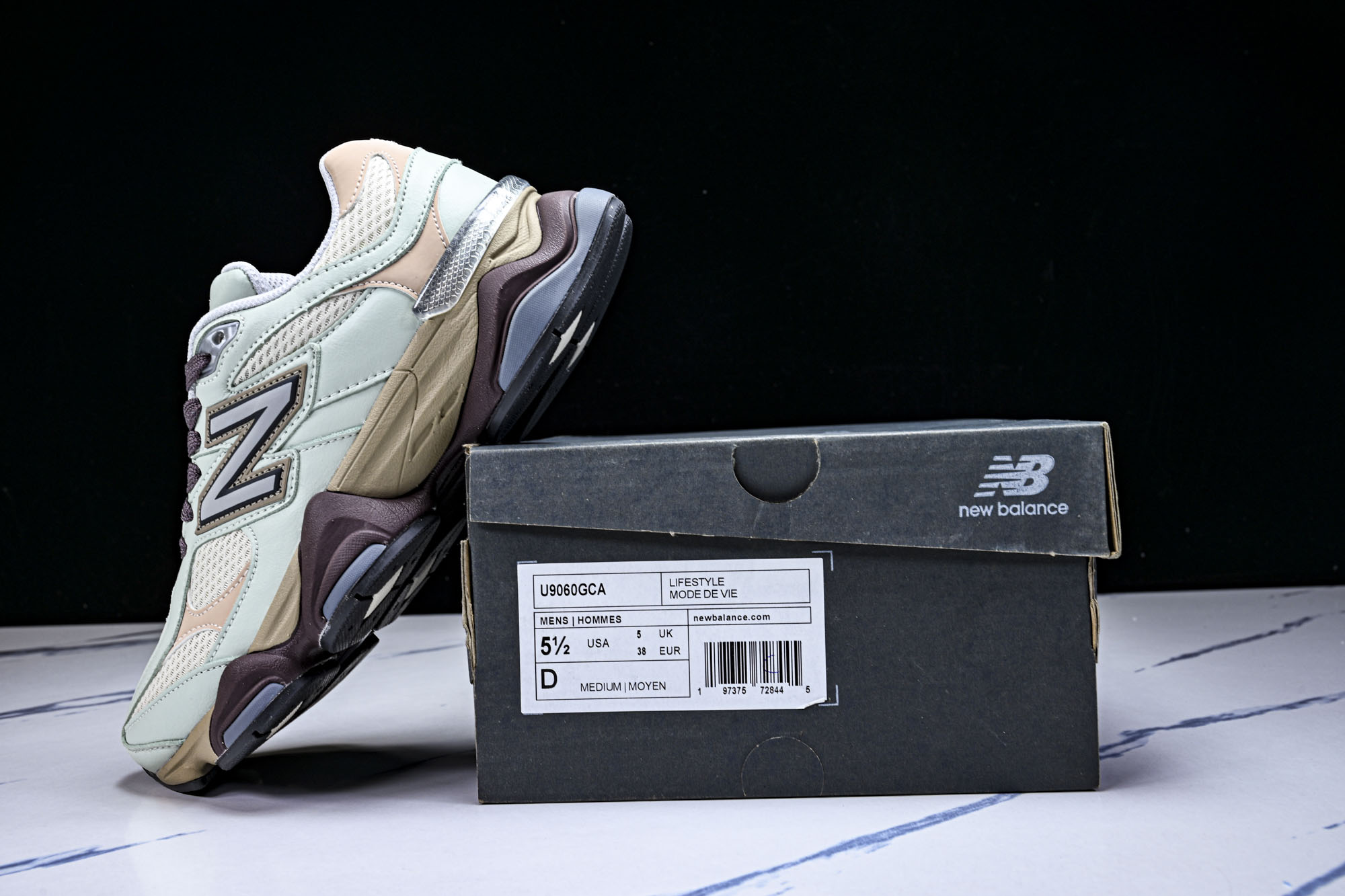 New Balance NB9060 联名款 复古休闲运动慢跑鞋U9060GCA #YZ010#鞋款灵感