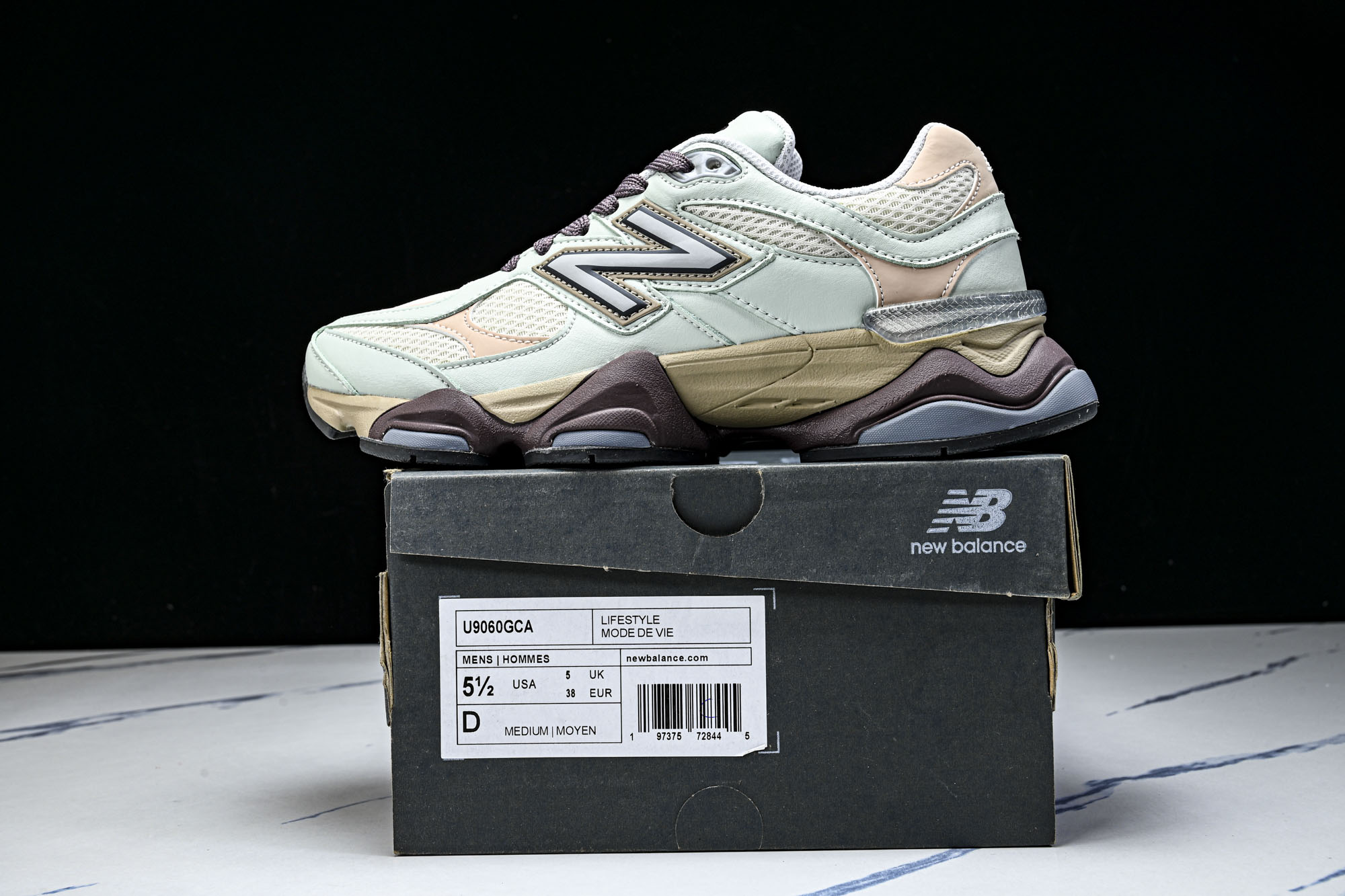New Balance NB9060 联名款 复古休闲运动慢跑鞋U9060GCA #YZ010#鞋款灵感