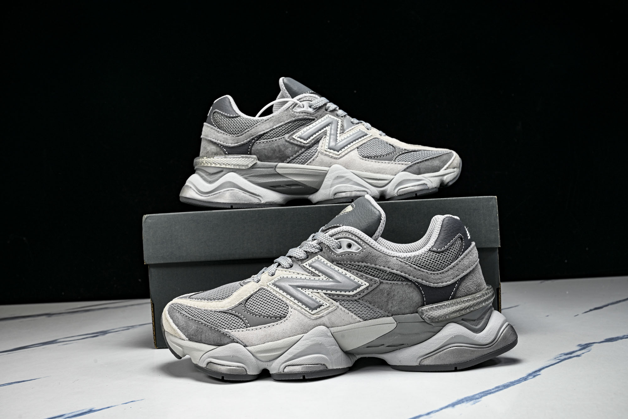 New Balance NB9060 联名款 复古休闲运动慢跑鞋U9060GG #YZ010#鞋款灵感源