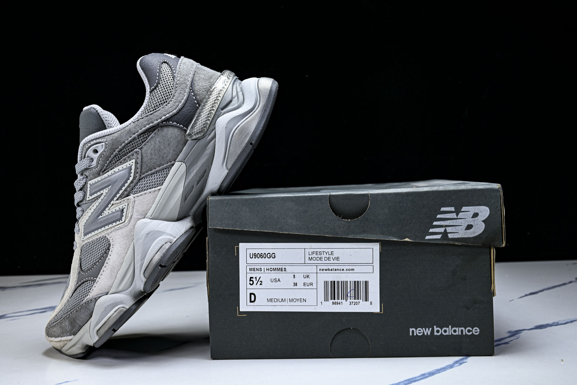 New Balance NB9060 联名款 复古休闲运动慢跑鞋U9060GG #YZ010#鞋款灵感源