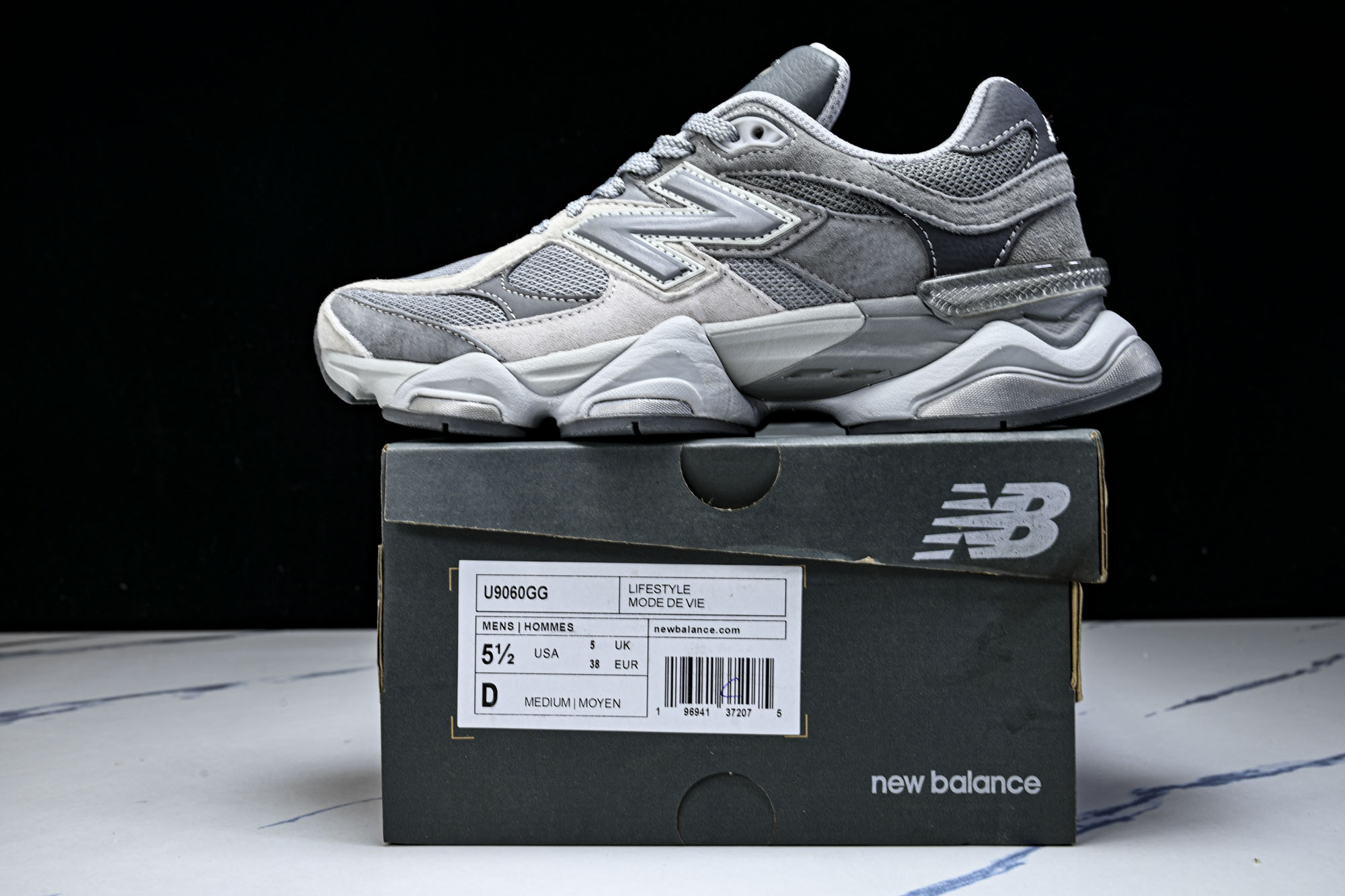 New Balance NB9060 联名款 复古休闲运动慢跑鞋U9060GG #YZ010#鞋款灵感源