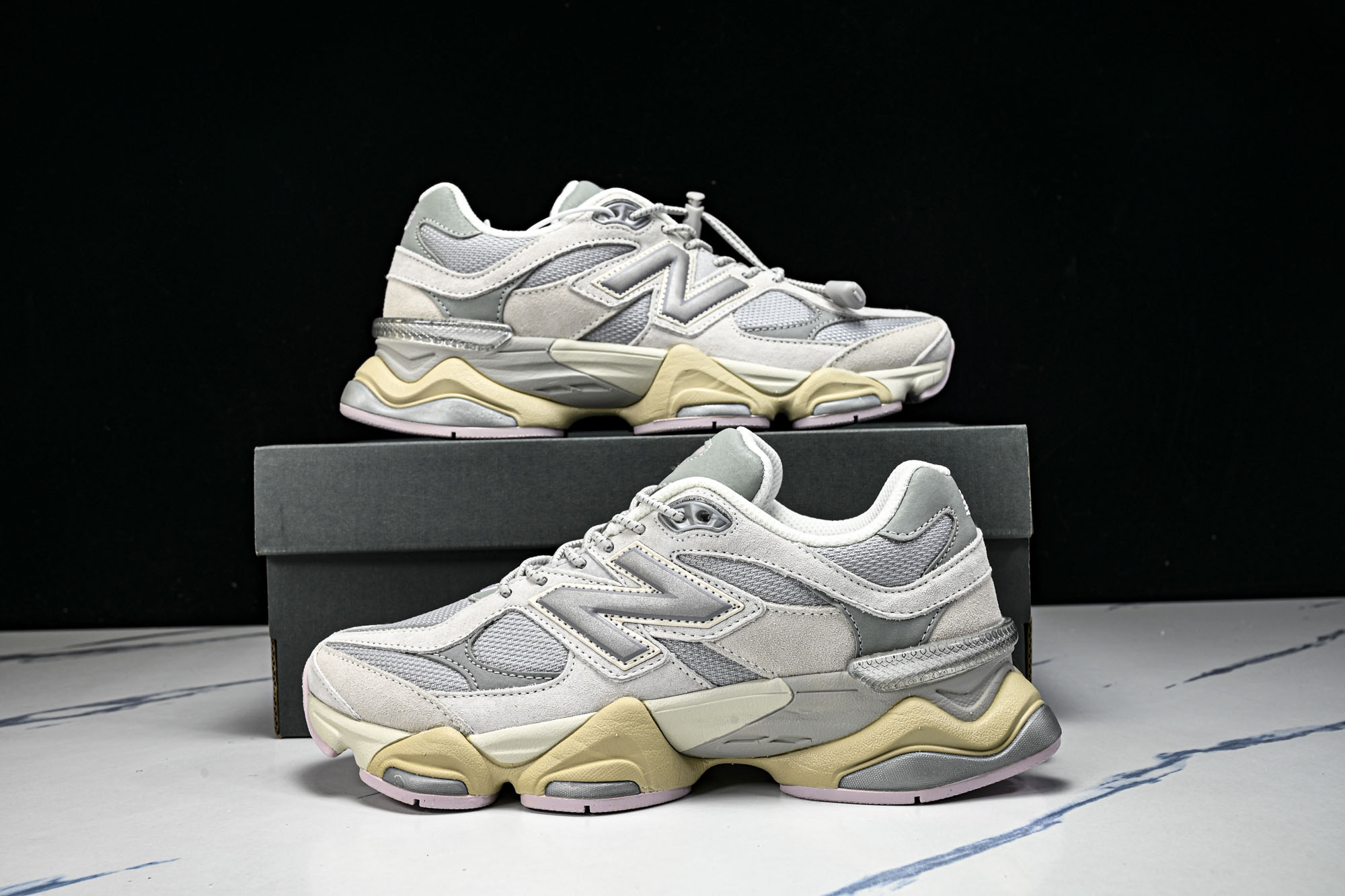 New Balance NB9060 联名款 复古休闲运动慢跑鞋U9060GM #YZ010#鞋款灵感源