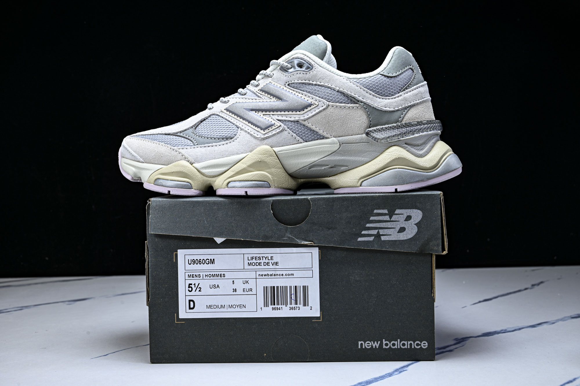 New Balance NB9060 联名款 复古休闲运动慢跑鞋U9060GM #YZ010#鞋款灵感源