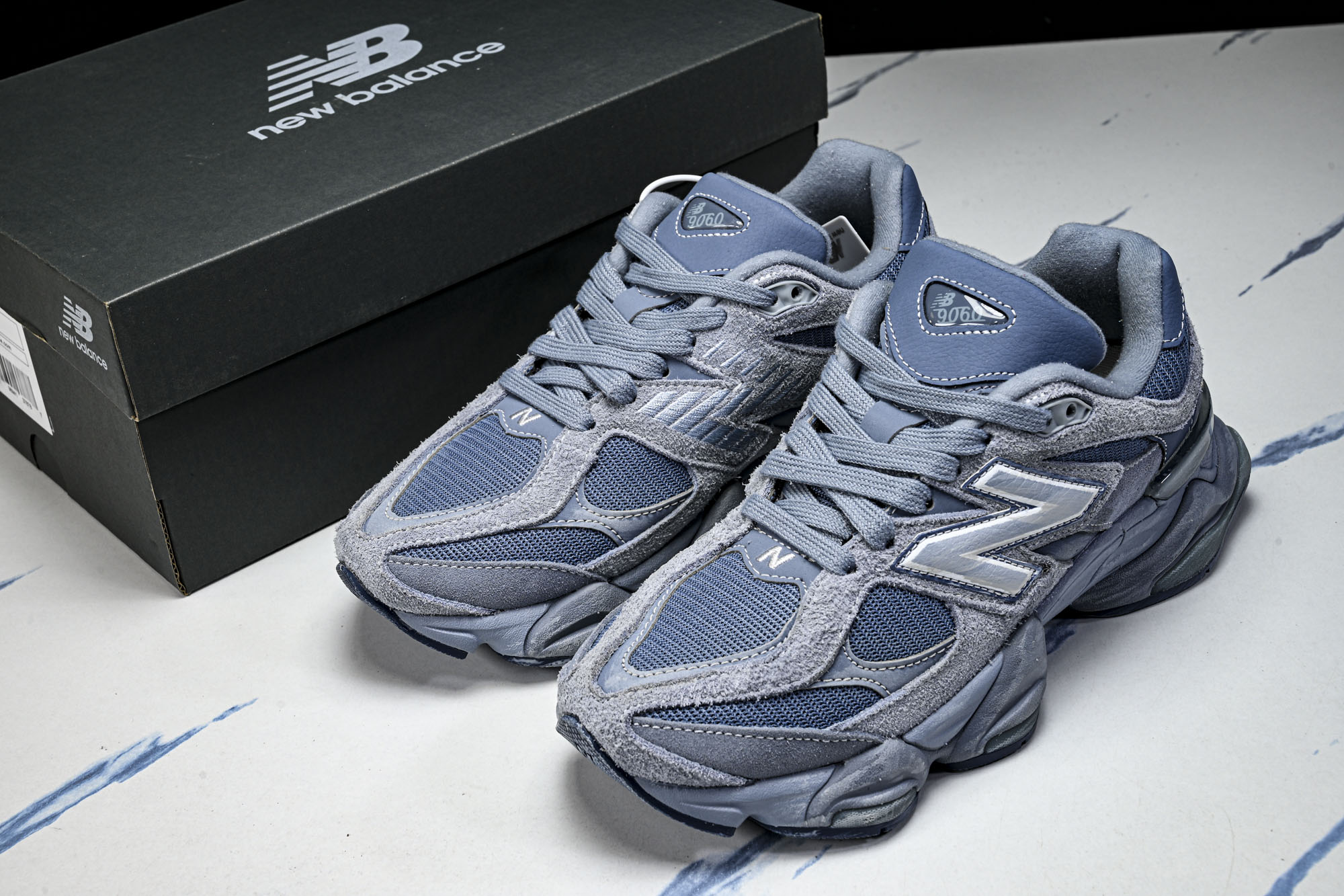 New Balance NB9060 联名款 复古休闲运动慢跑鞋U9060IB #YZ010#鞋款灵感源