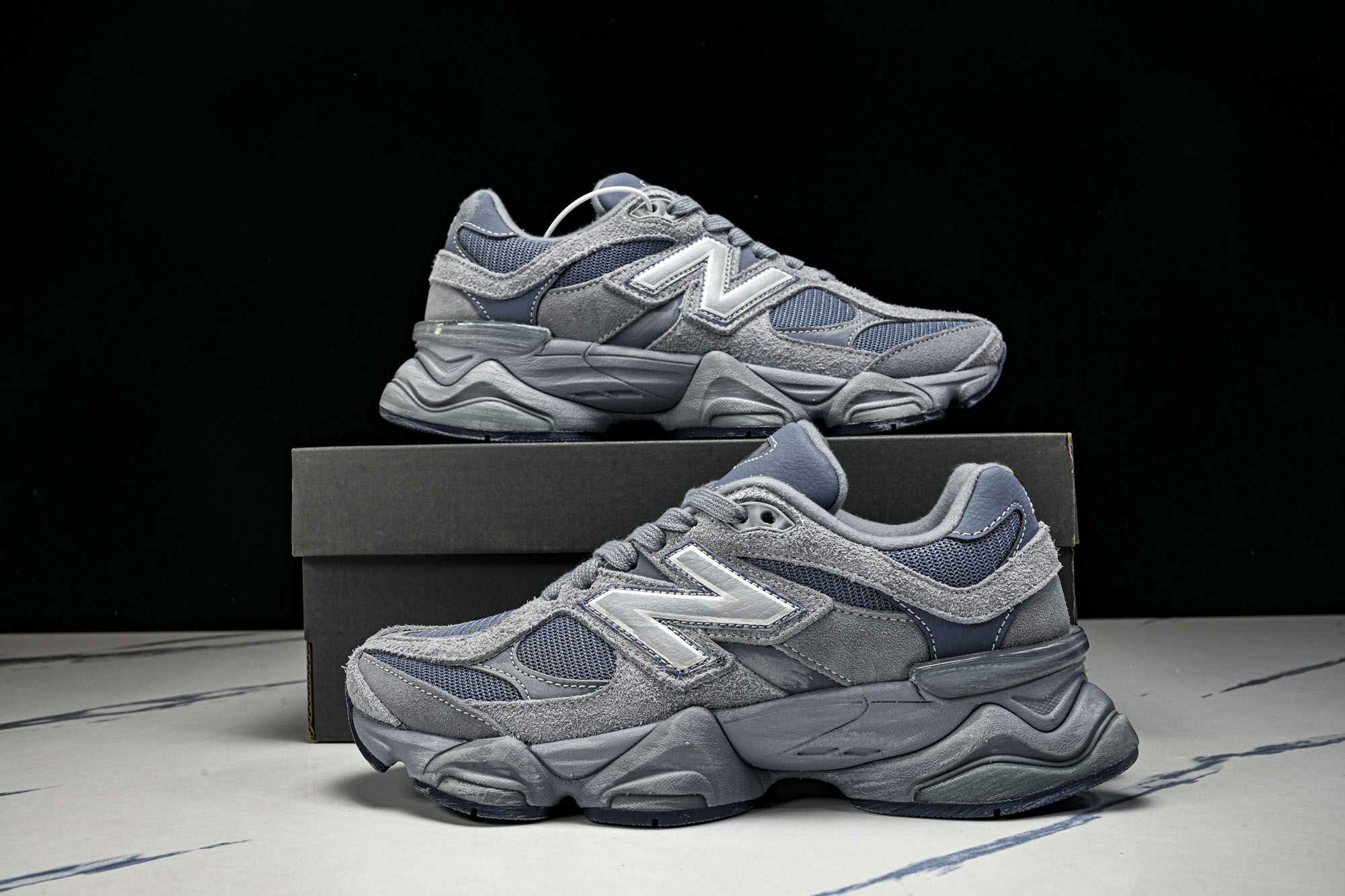 New Balance NB9060 联名款 复古休闲运动慢跑鞋U9060IB #YZ010#鞋款灵感源