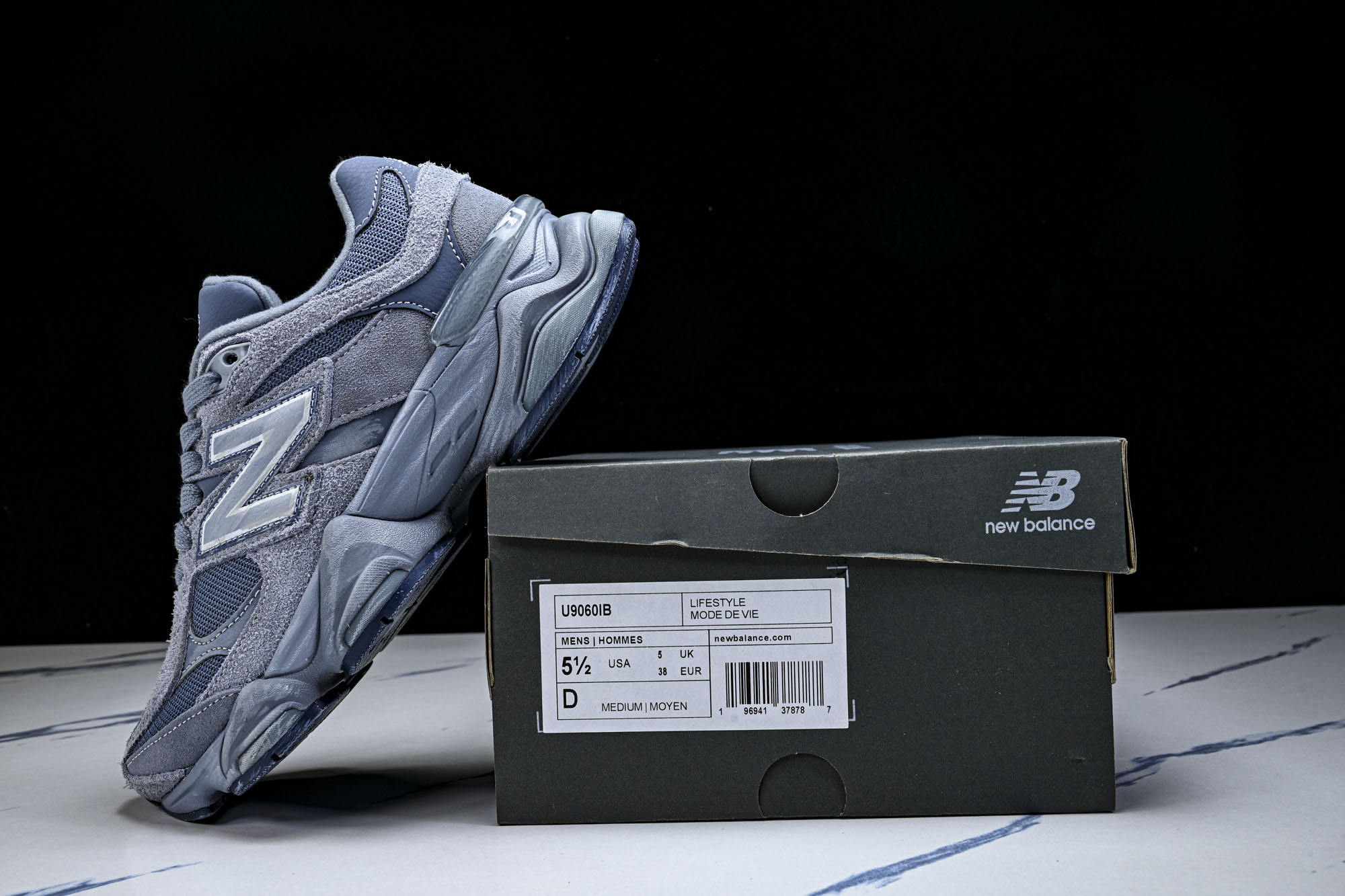 New Balance NB9060 联名款 复古休闲运动慢跑鞋U9060IB #YZ010#鞋款灵感源
