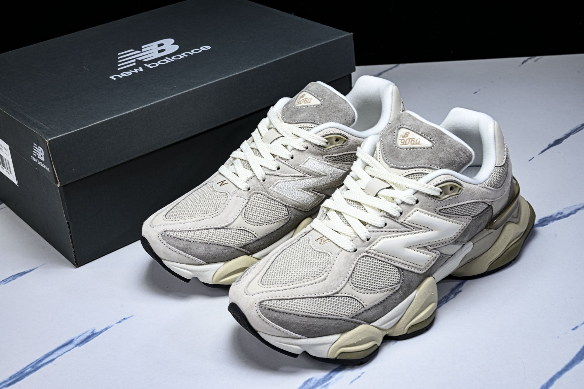 New Balance NB9060 联名款 复古休闲运动慢跑鞋U9060JBC #YZ010#鞋款灵感