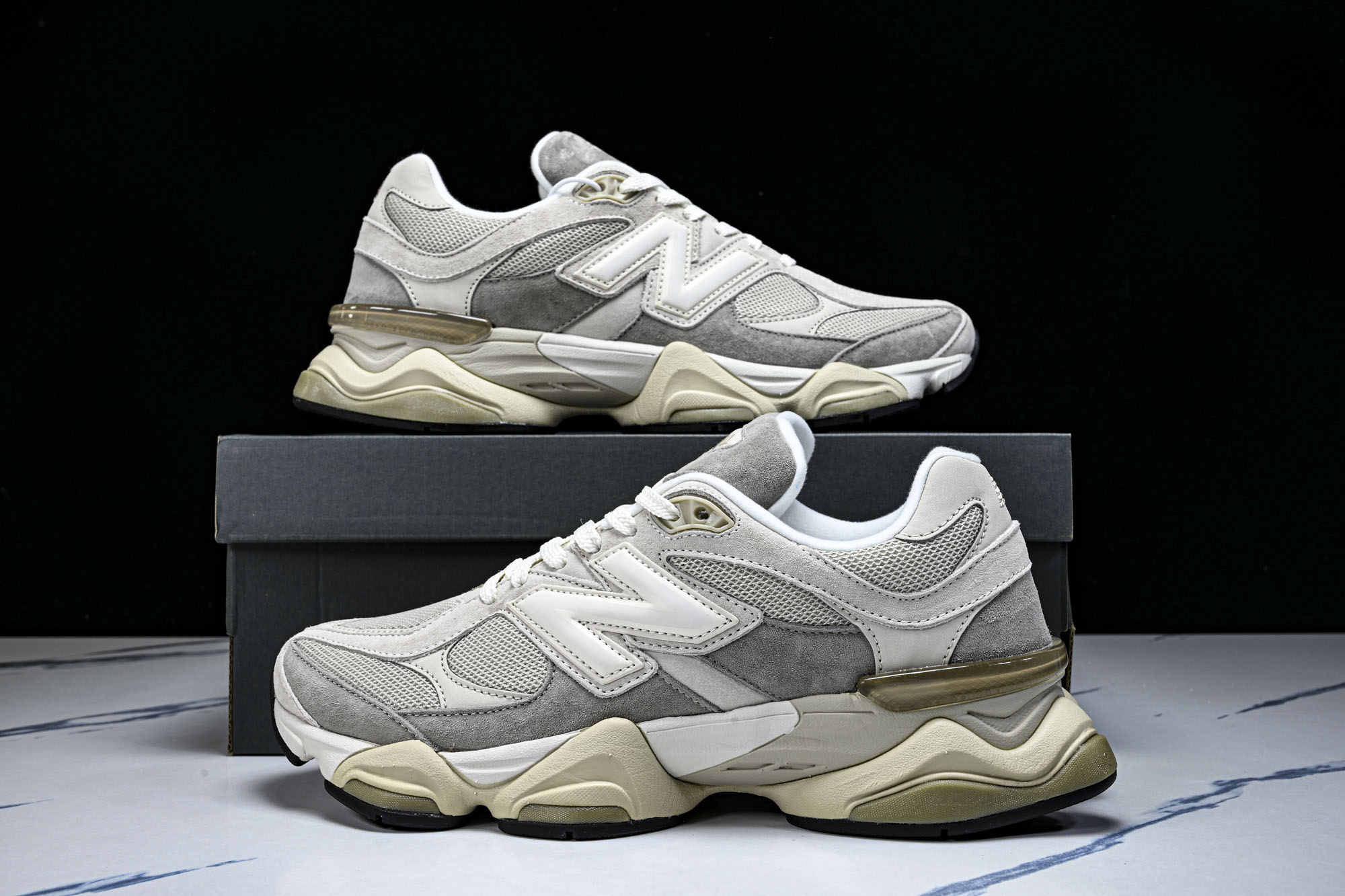 New Balance NB9060 联名款 复古休闲运动慢跑鞋U9060JBC #YZ010#鞋款灵感