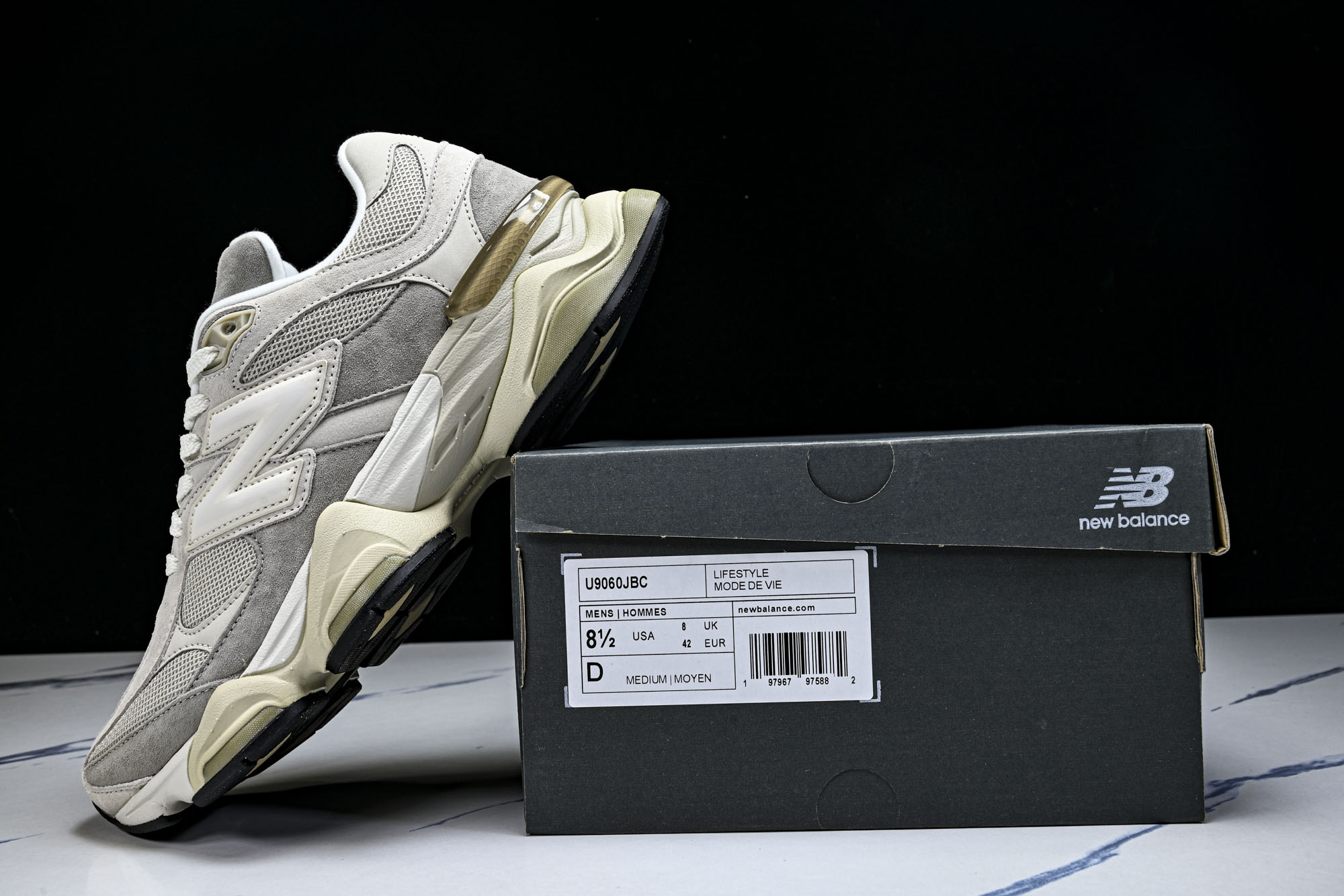 New Balance NB9060 联名款 复古休闲运动慢跑鞋U9060JBC #YZ010#鞋款灵感