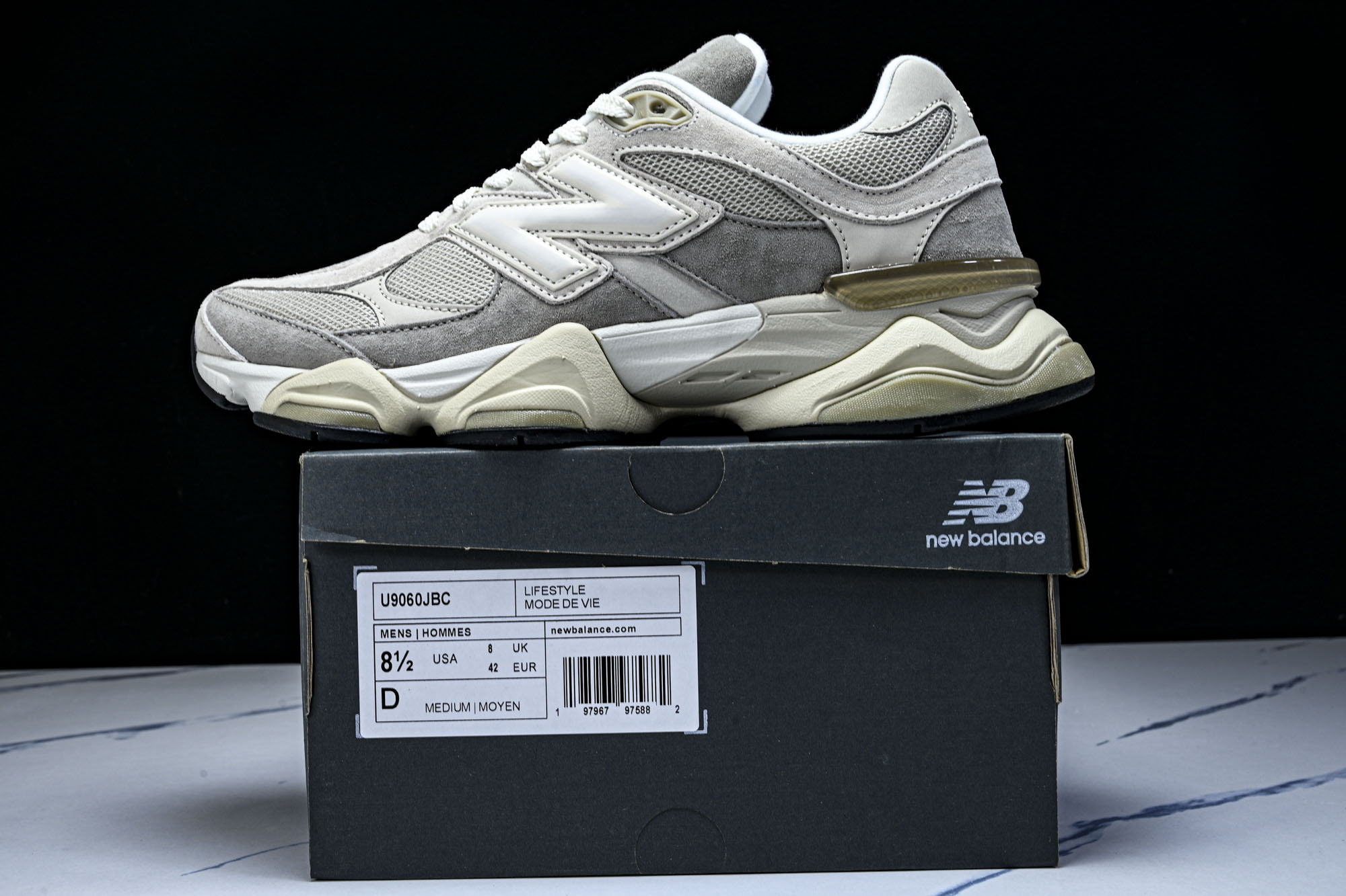 New Balance NB9060 联名款 复古休闲运动慢跑鞋U9060JBC #YZ010#鞋款灵感