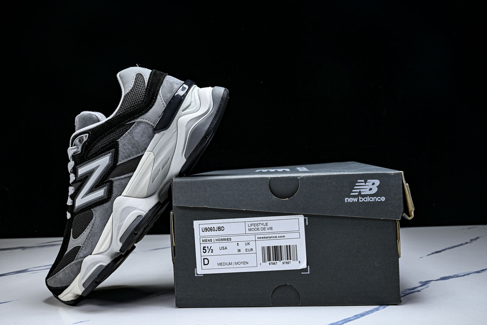 New Balance NB9060 联名款 复古休闲运动慢跑鞋U9060JBD #YZ010#鞋款灵感