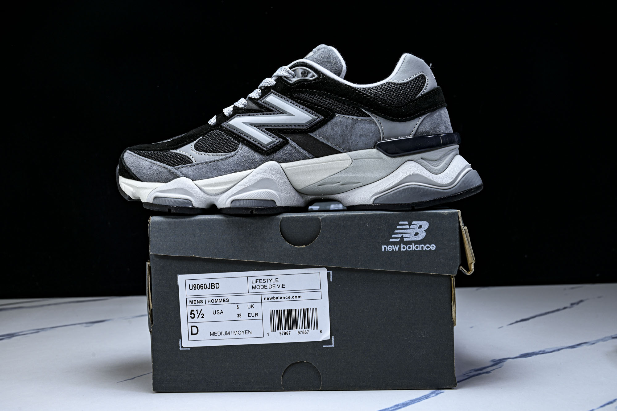 New Balance NB9060 联名款 复古休闲运动慢跑鞋U9060JBD #YZ010#鞋款灵感