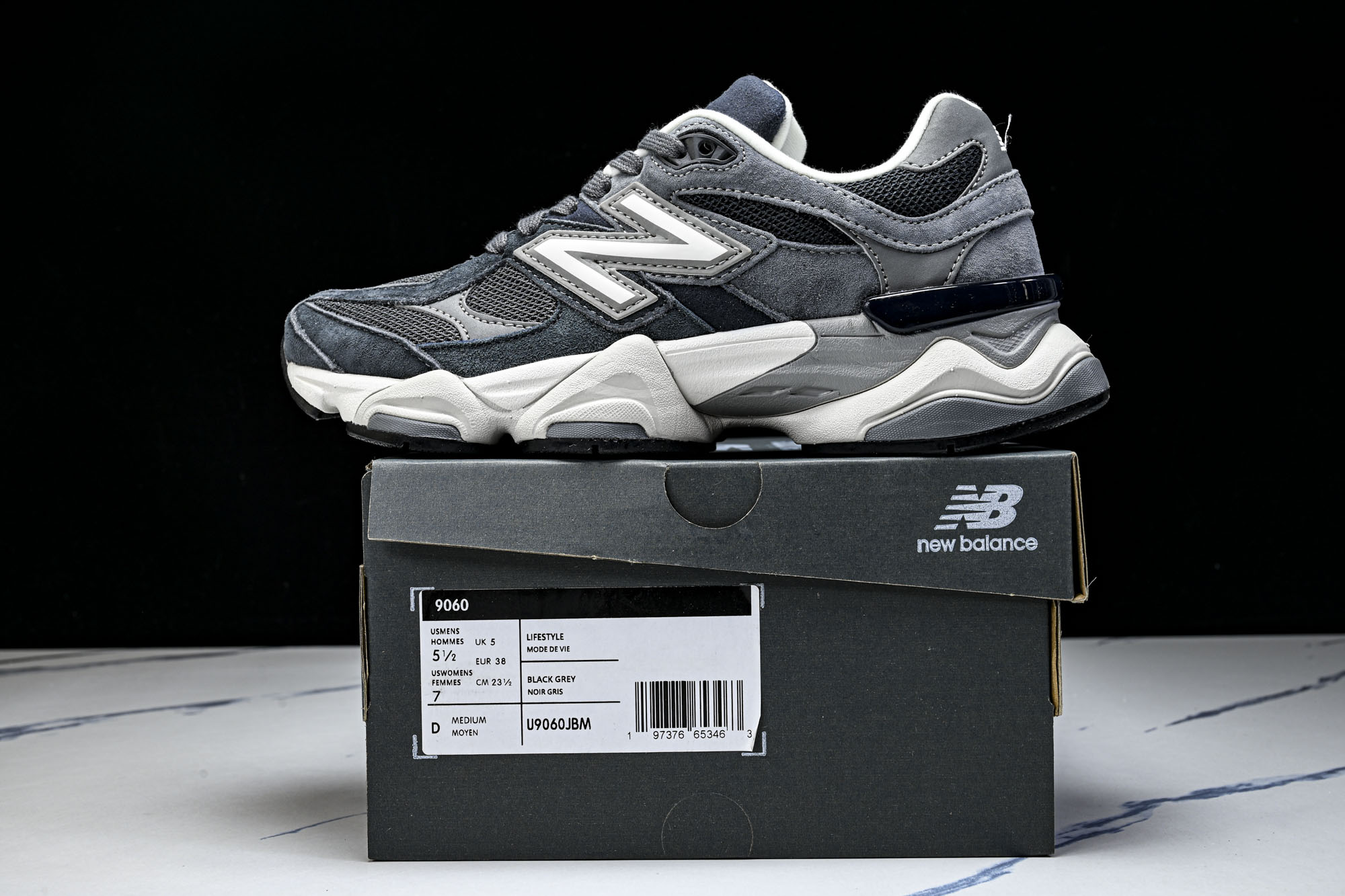 New Balance NB9060 联名款 复古休闲运动慢跑鞋U9060JBM #YZ010#鞋款灵感