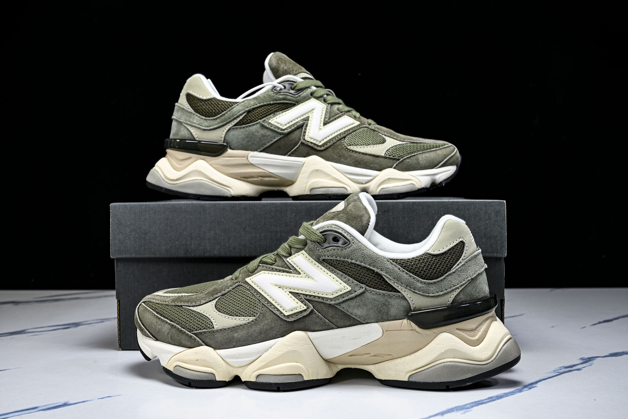 New Balance NB9060 联名款 复古休闲运动慢跑鞋U9060JG0 #YZ010#鞋款灵感