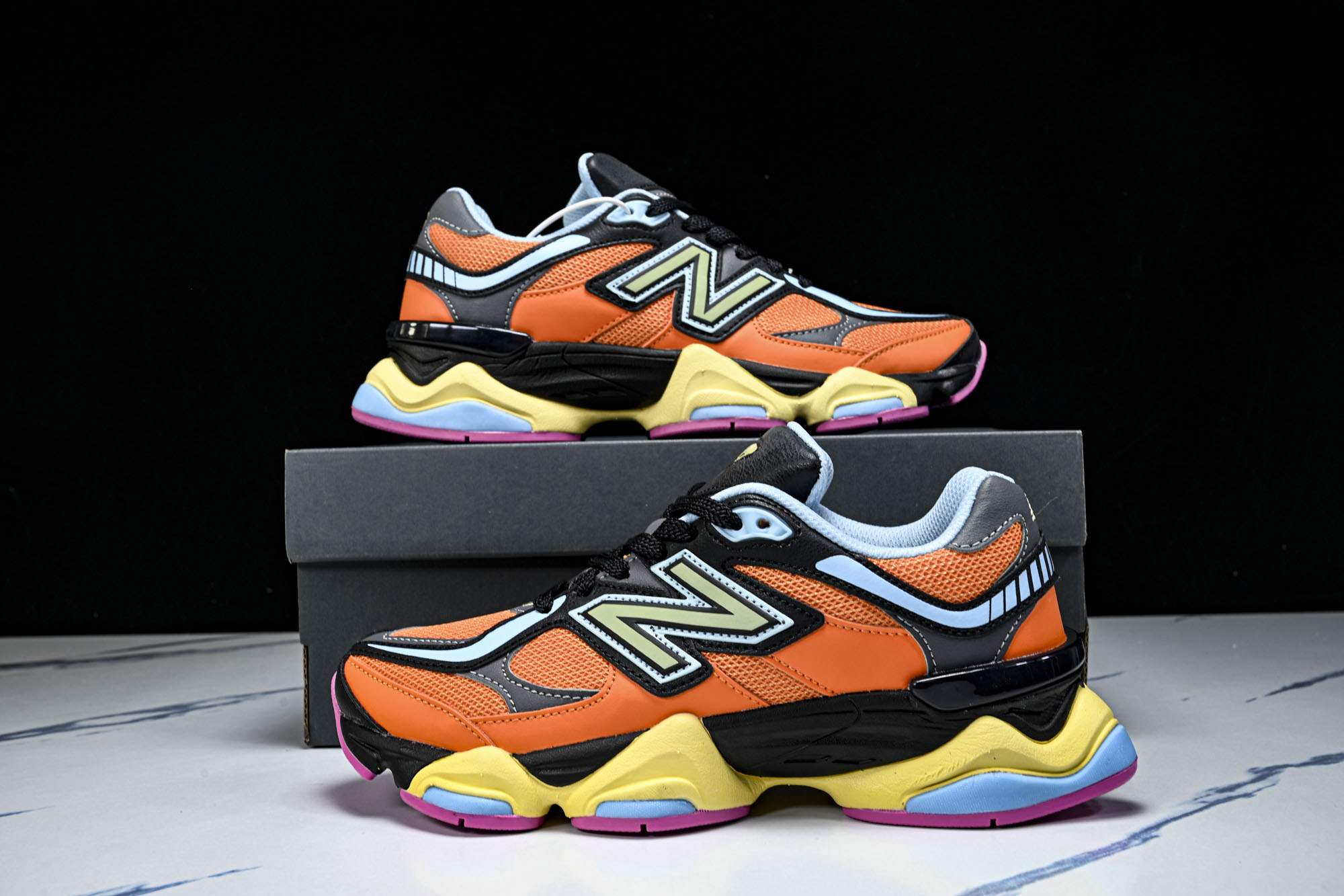 New Balance NB9060 联名款 复古休闲运动慢跑鞋U9060OGB #YZ010#鞋款灵感