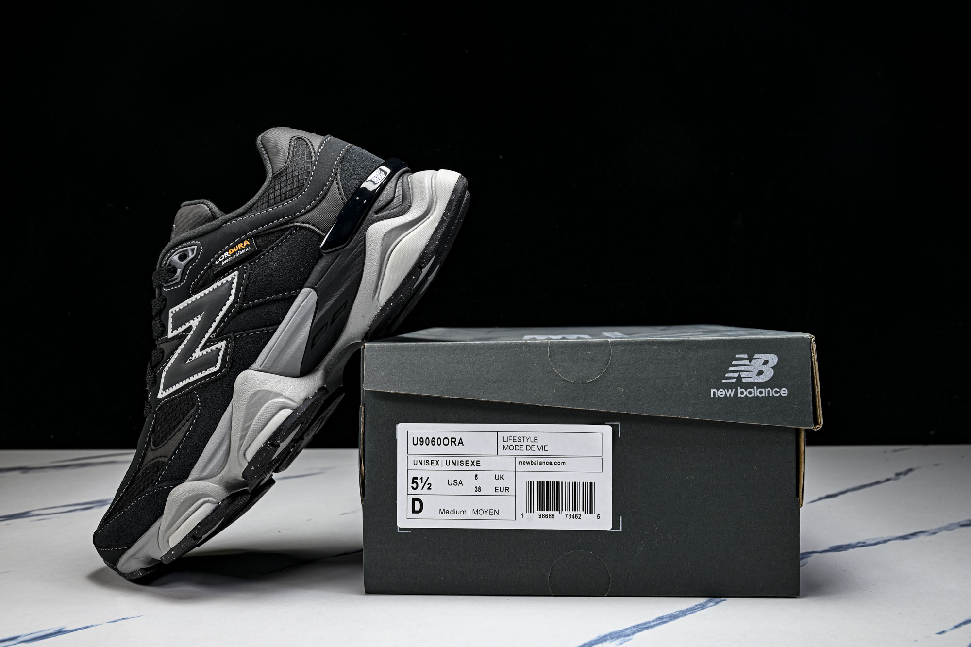 New Balance NB9060 联名款 复古休闲运动慢跑鞋U9060ORA #YZ010#鞋款灵感