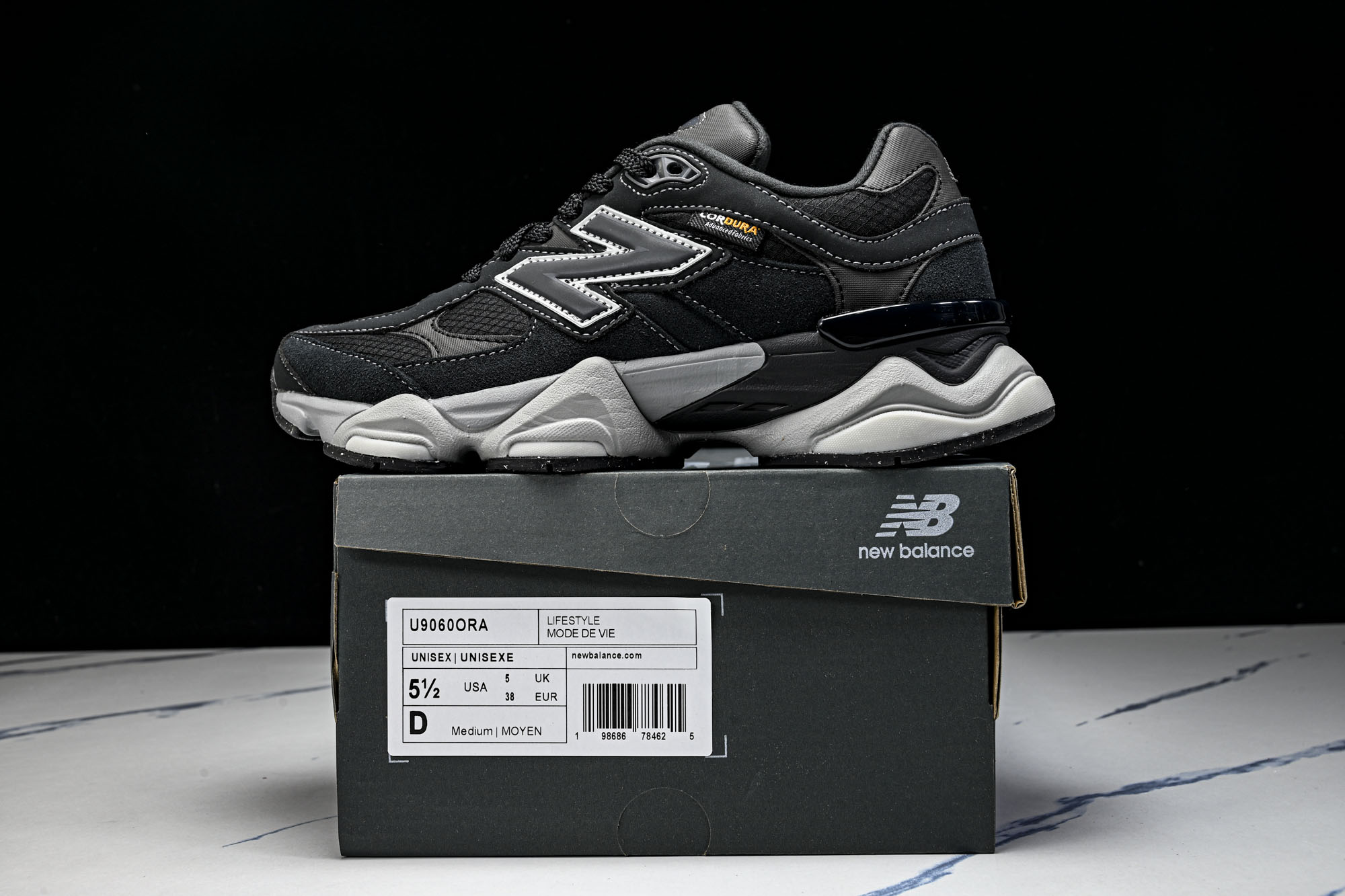 New Balance NB9060 联名款 复古休闲运动慢跑鞋U9060ORA #YZ010#鞋款灵感