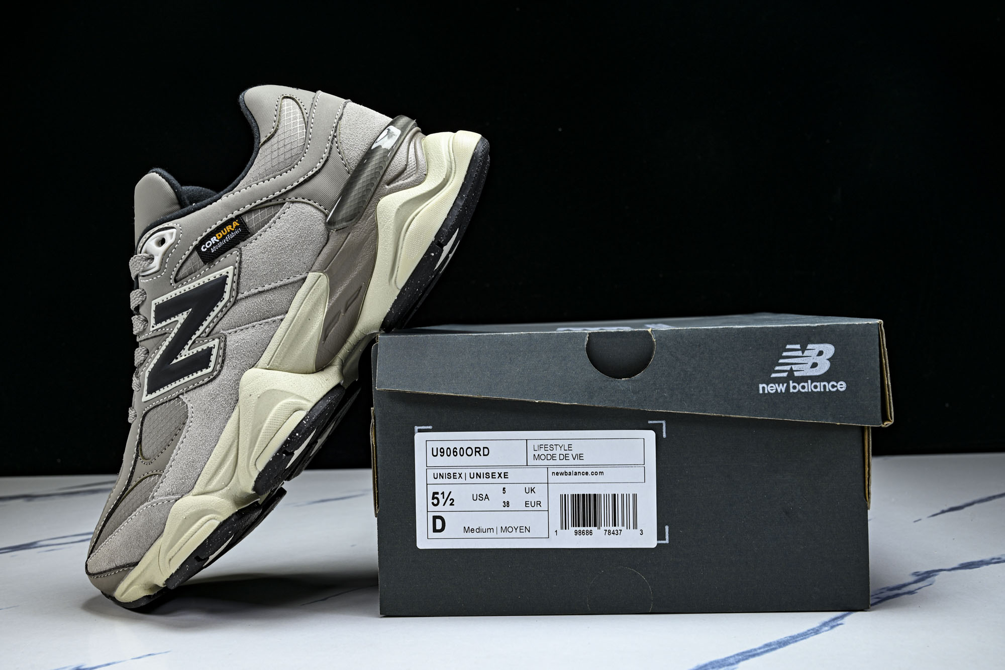 New Balance NB9060 联名款 复古休闲运动慢跑鞋U9060ORD #YZ010#鞋款灵感